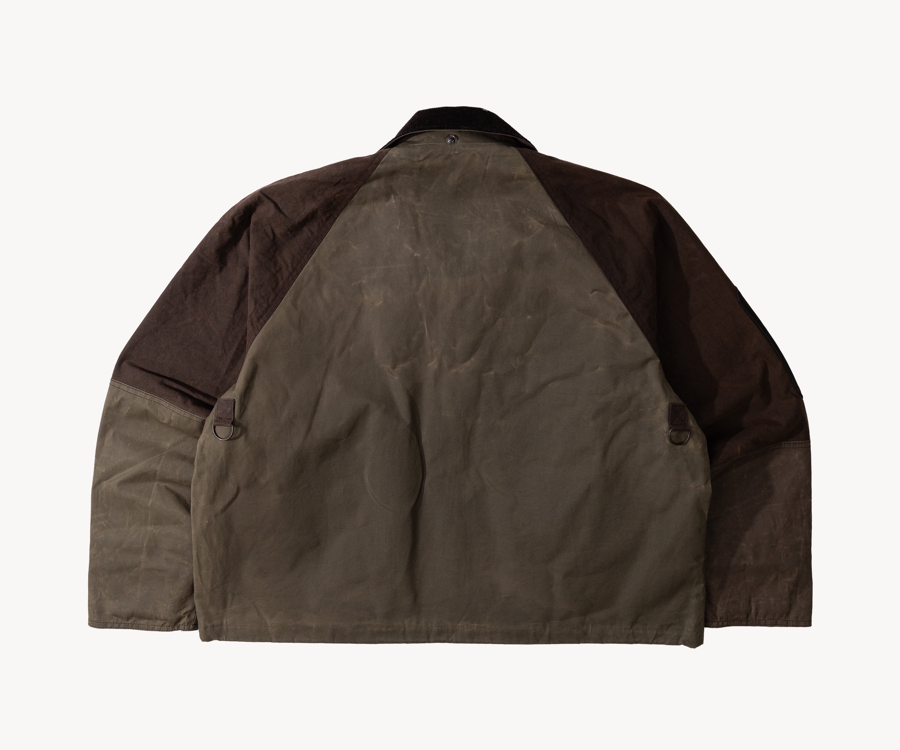 REWORK® TRIAL WAX JACKET - N° 048 Coats & Jackets X-LARGE / BROWN - BRUT Clothing
