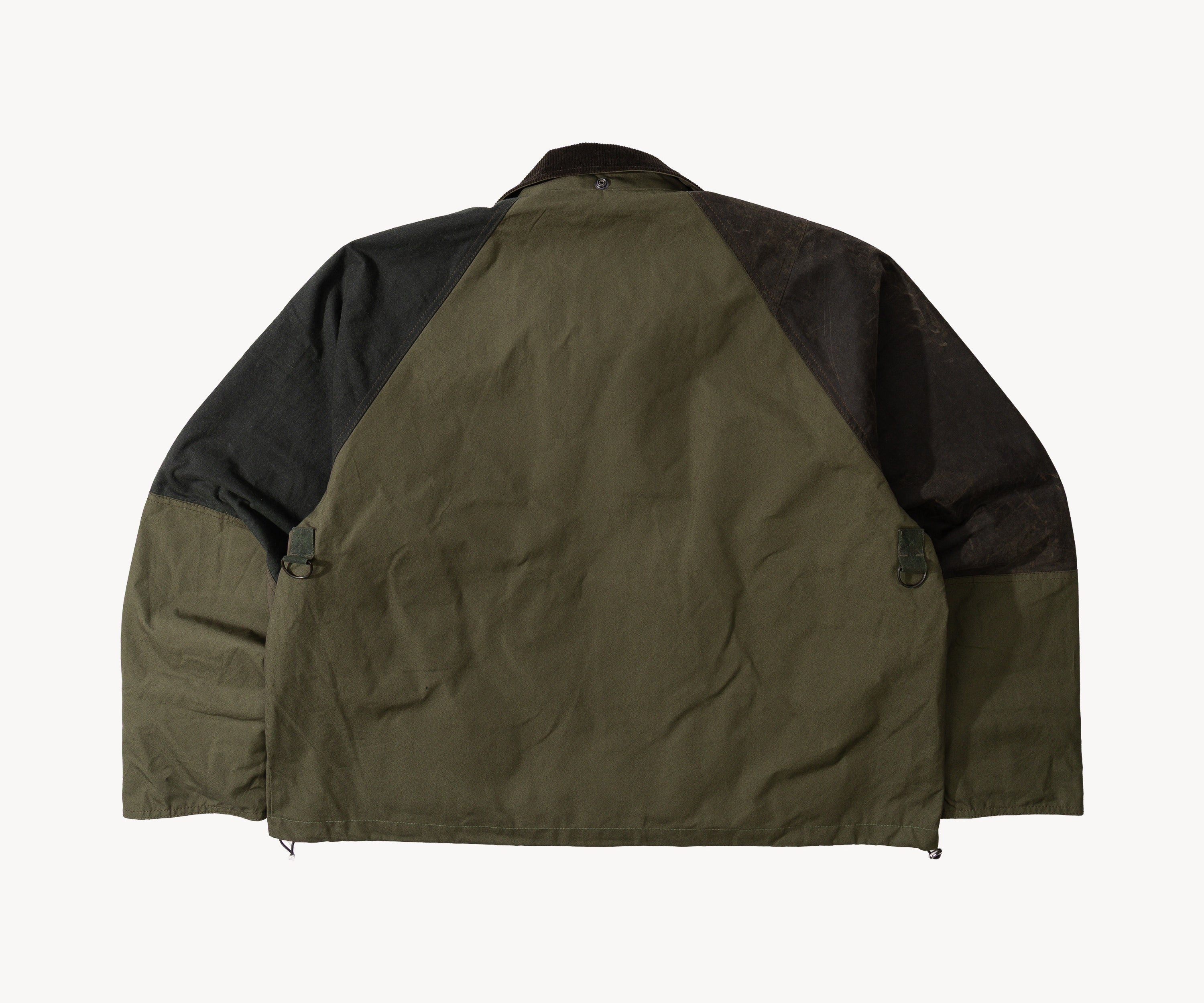 REWORK® TRIAL WAX JACKET - N° 040 Coats & Jackets X-LARGE / GREEN - BRUT Clothing
