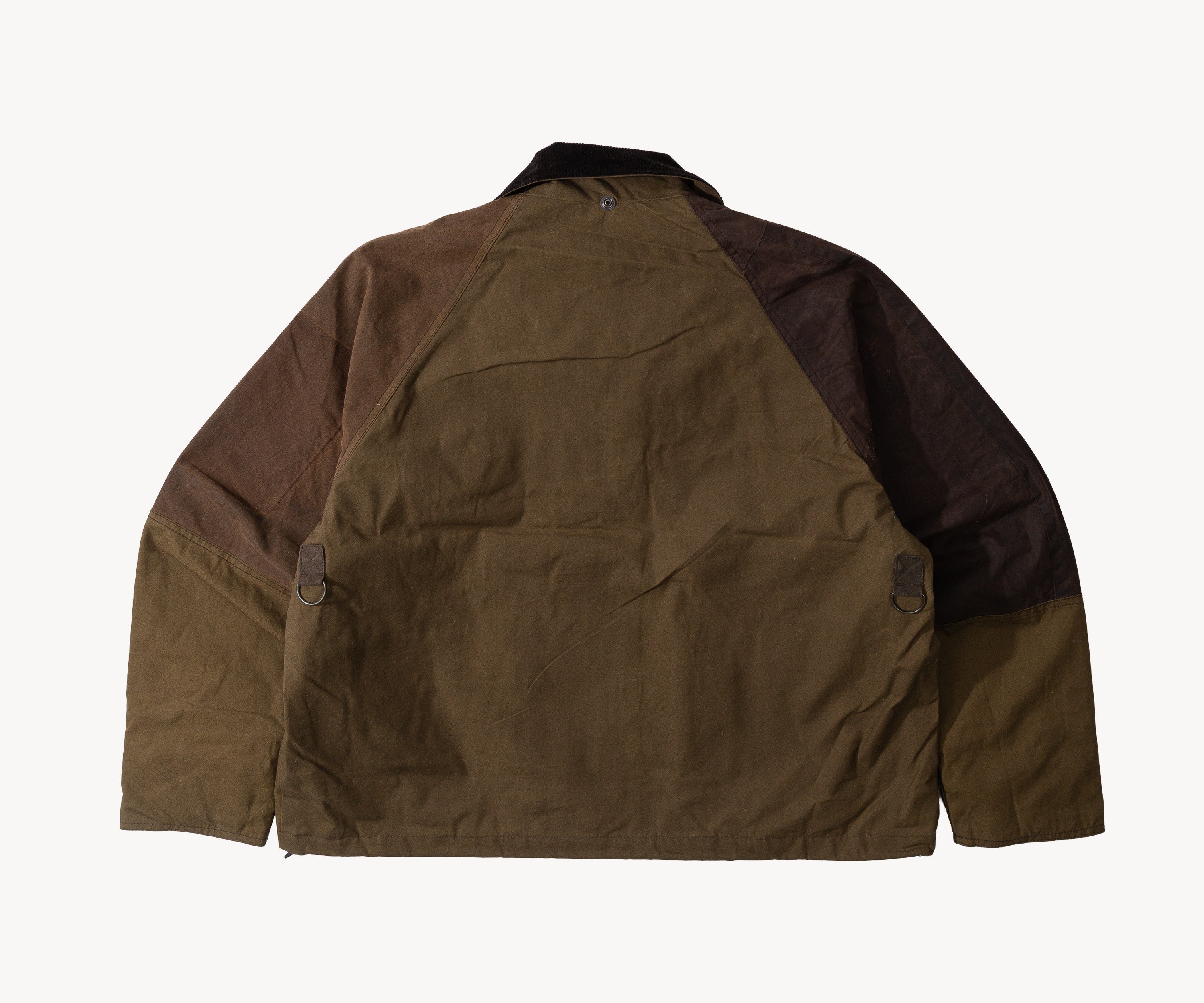 REWORK® TRIAL WAX JACKET - N° 032 Manteaux et vestes LARGE / MARRON - BRUT Clothing