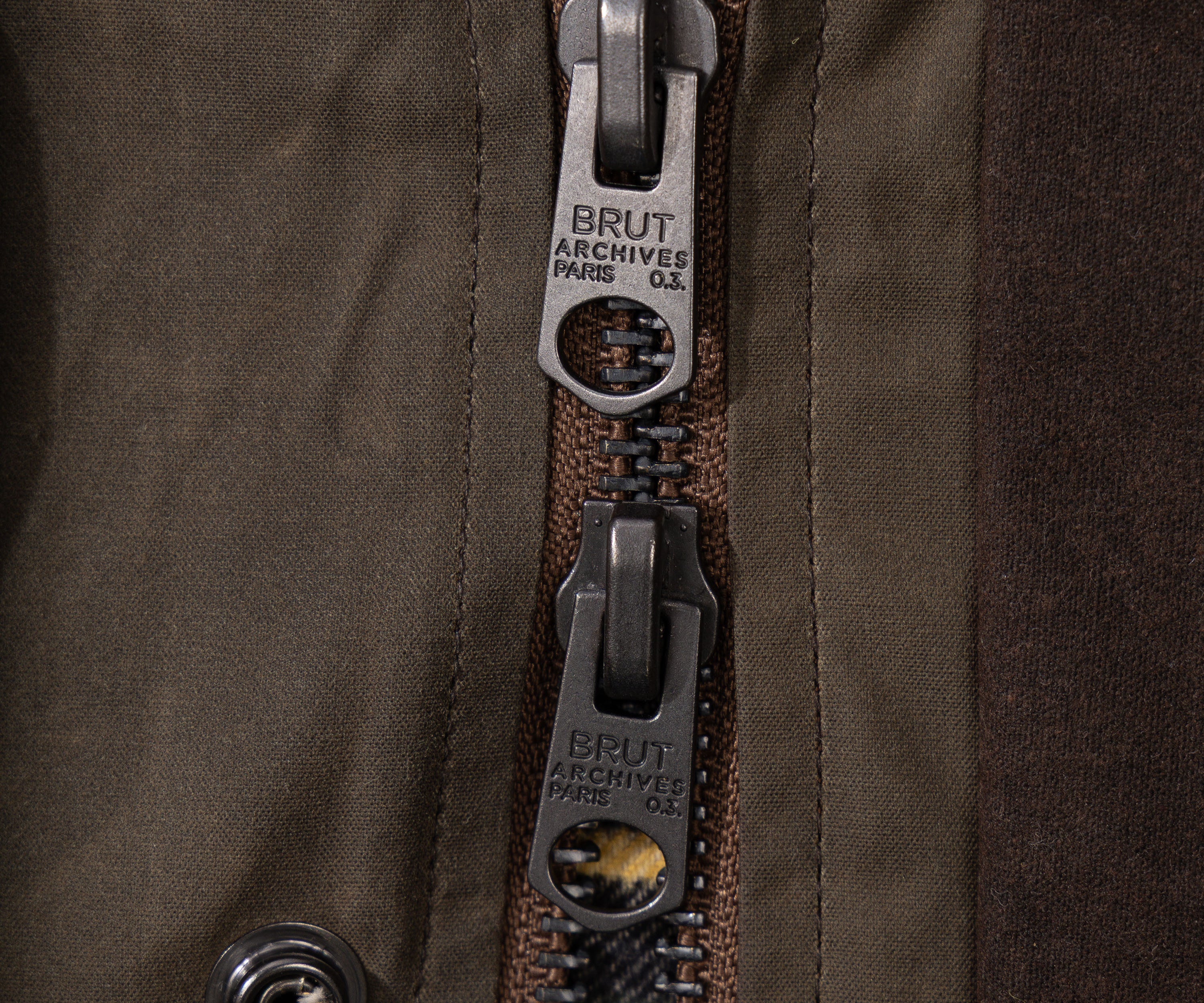 REWORK® TRIAL WAX JACKET - N° 021 Coats & Jackets MEDIUM / BROWN - BRUT Clothing