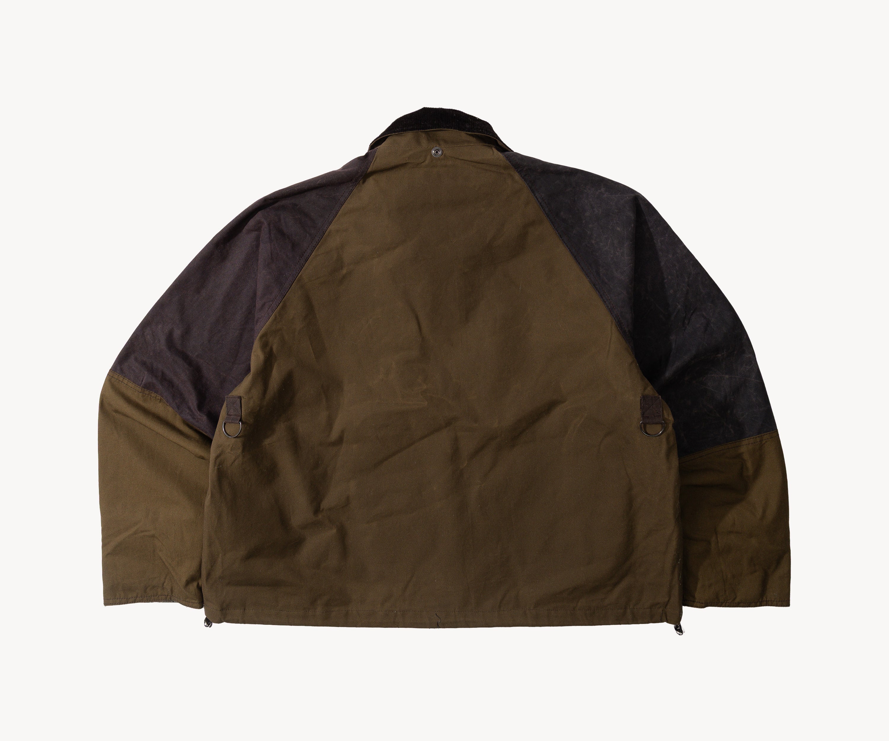 REWORK® TRIAL WAX JACKET - N° 033 Manteaux et vestes LARGE / MARRON - BRUT Clothing