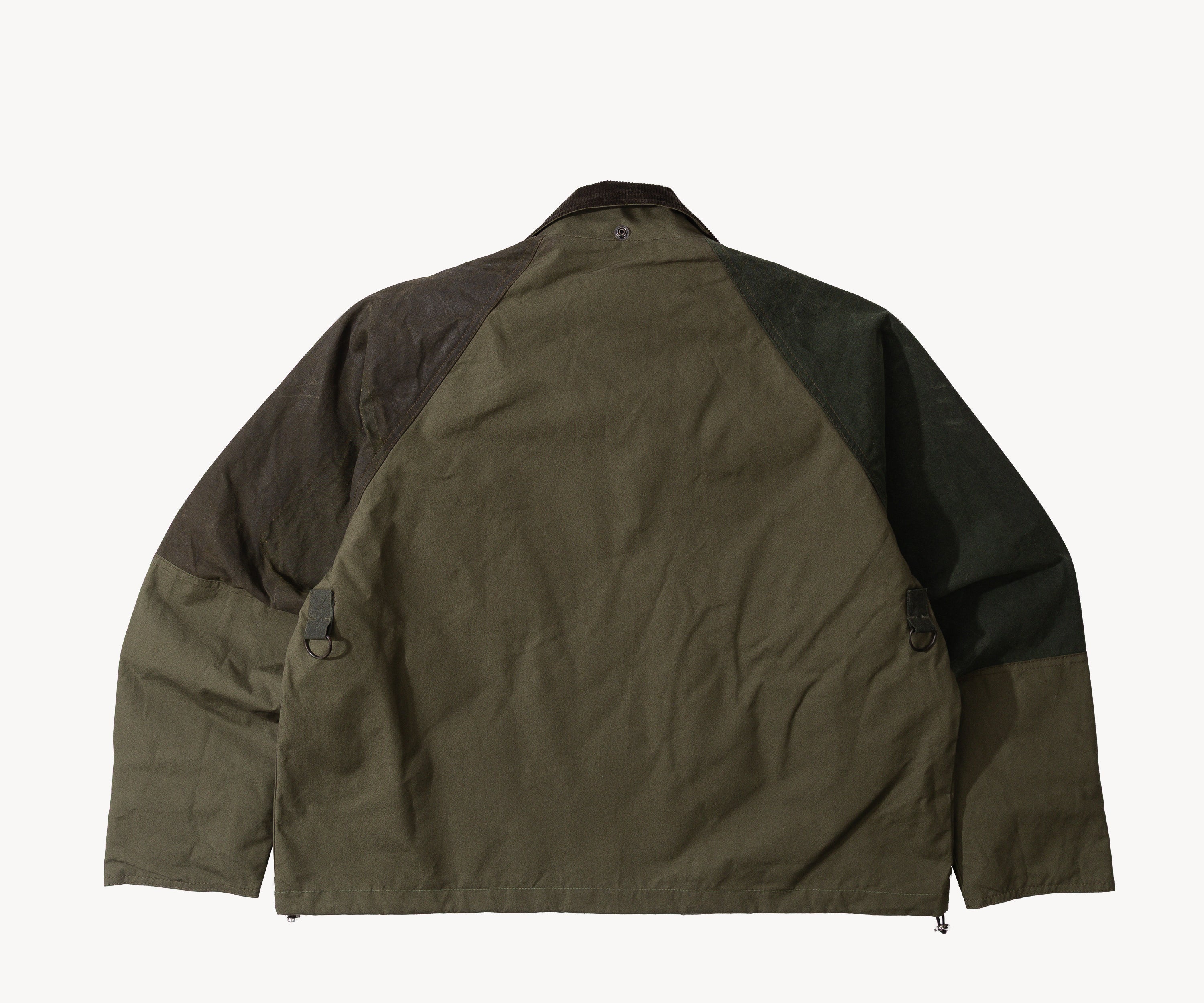 REWORK® TRIAL WAX JACKET - N° 014 Manteaux et vestes MEDIUM / VERT - BRUT Clothing
