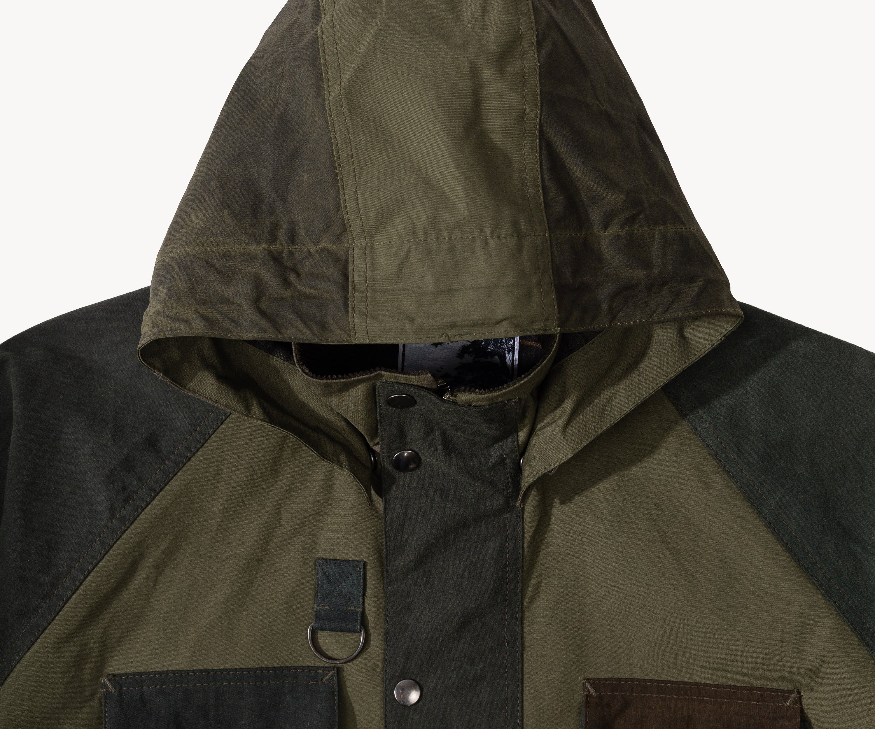 REWORK® TRIAL WAX JACKET - N° 028 Coats & Jackets LARGE / GREEN - BRUT Clothing