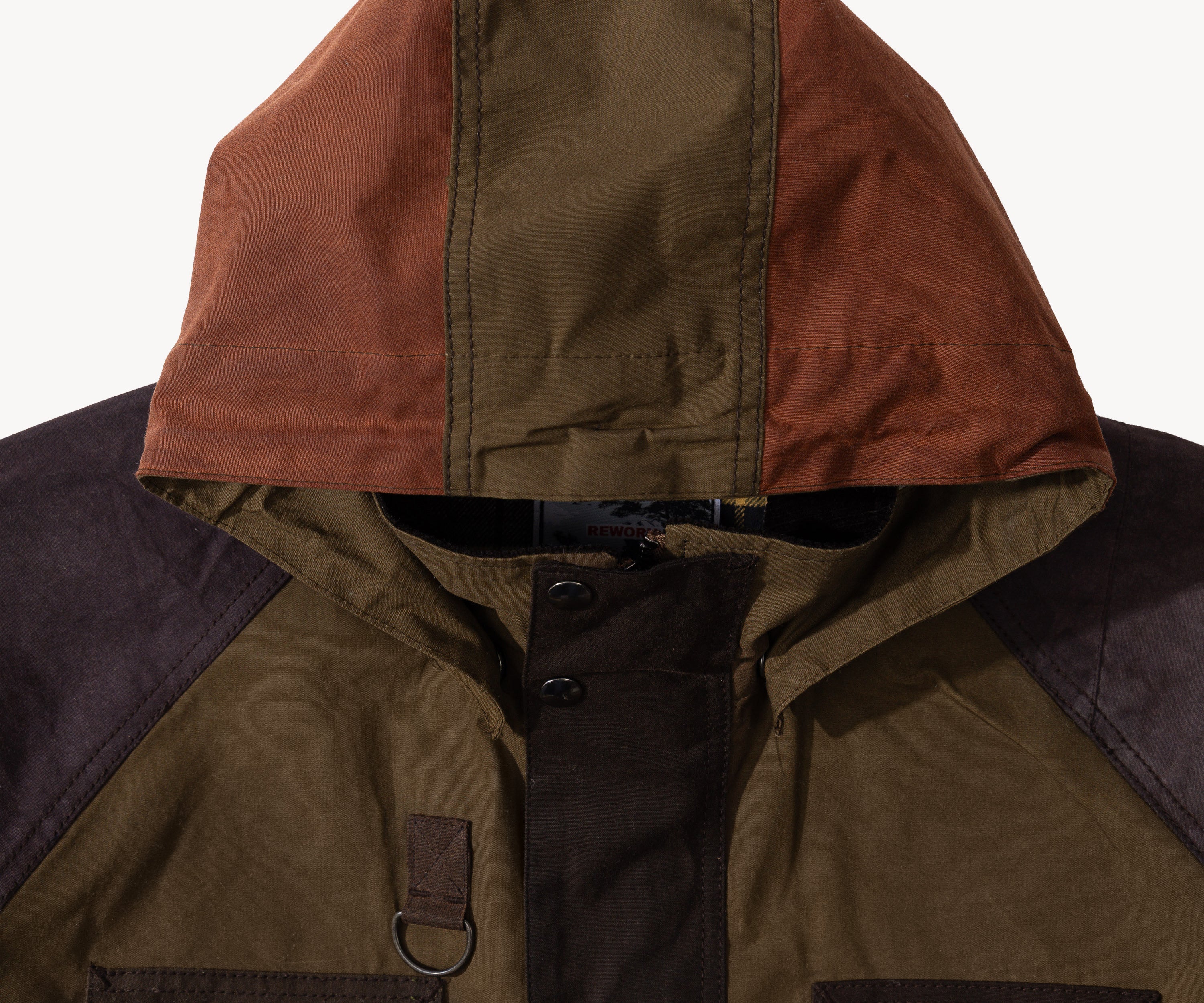 REWORK® TRIAL WAX JACKET - N° 030 Coats & Jackets LARGE / BROWN - BRUT Clothing