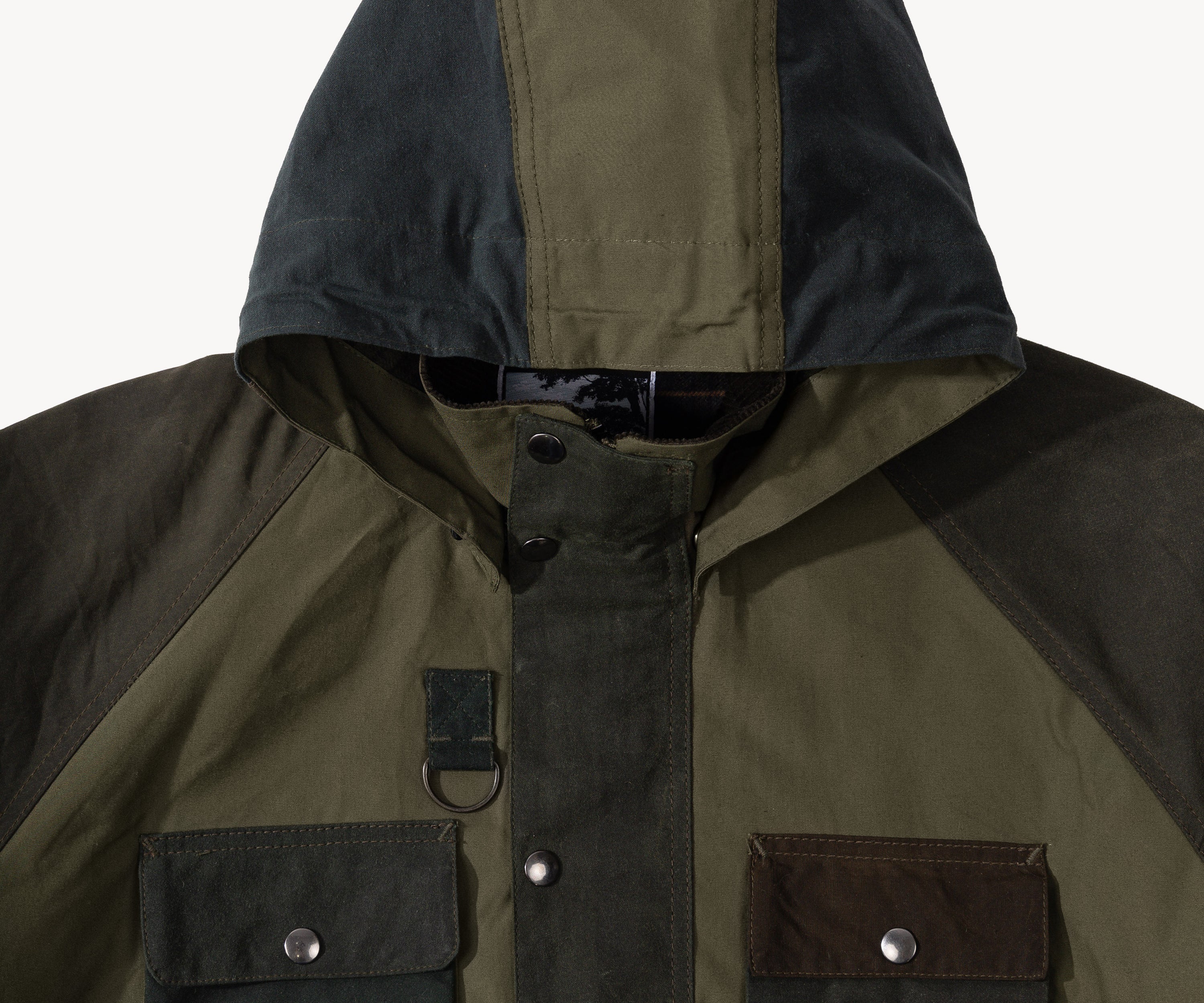 REWORK® TRIAL WAX JACKET - N° 023 Coats & Jackets LARGE / GREEN - BRUT Clothing