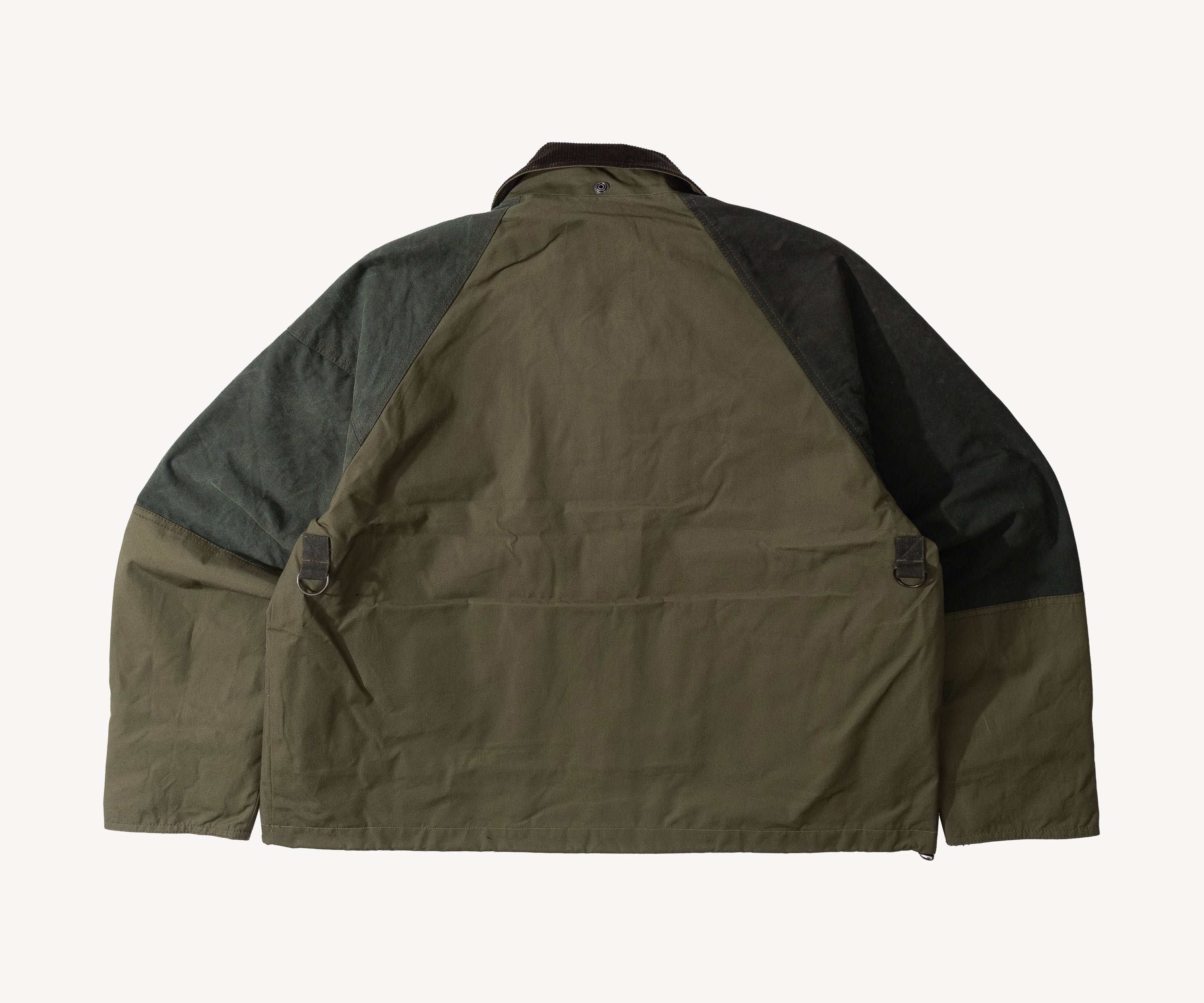 REWORK® TRIAL WAX JACKET - N° 028 Coats & Jackets LARGE / GREEN - BRUT Clothing