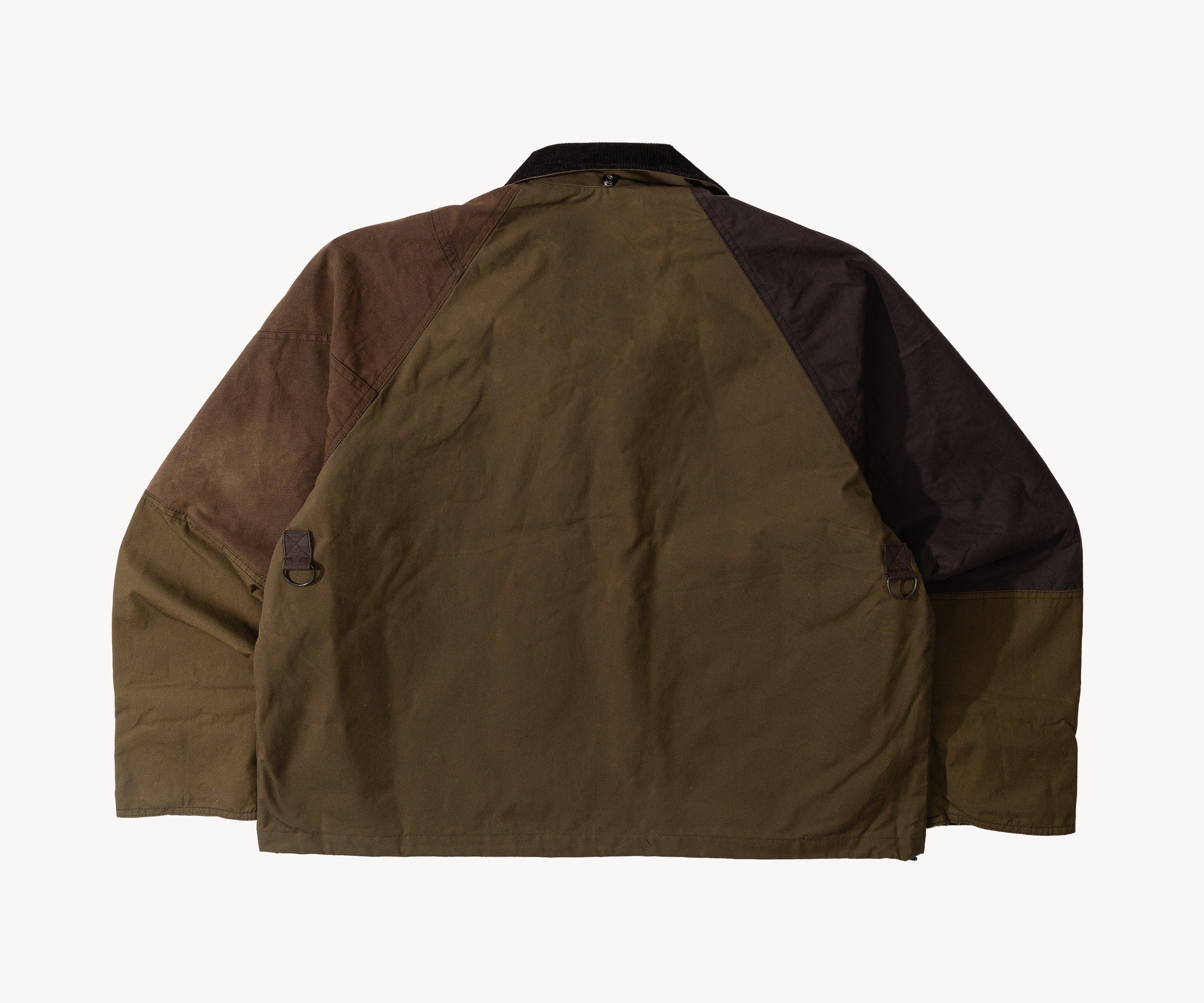 REWORK® TRIAL WAX JACKET - N° 035 Manteaux et vestes LARGE / MARRON - BRUT Clothing