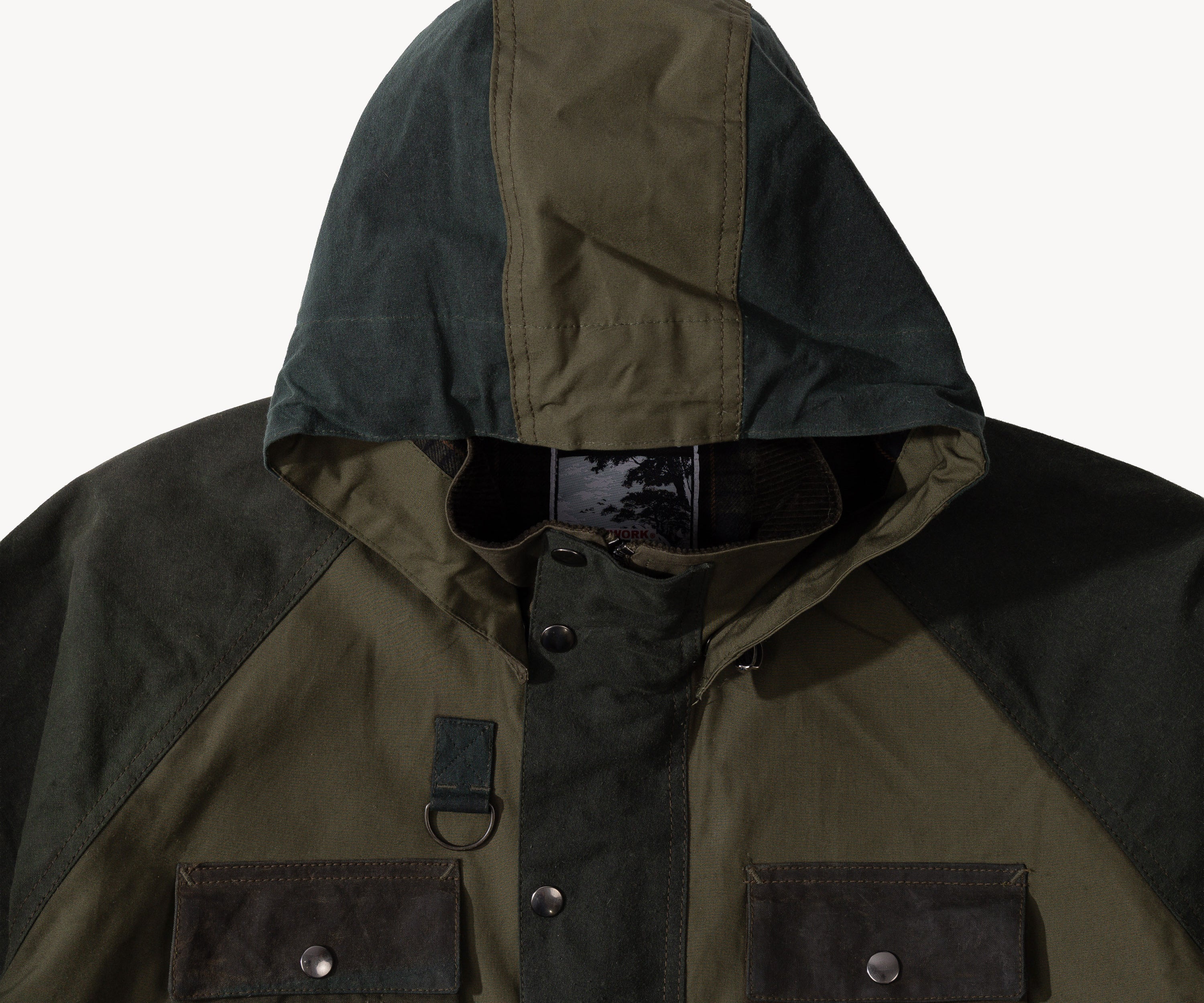 REWORK® TRIAL WAX JACKET - N° 017 Coats & Jackets MEDIUM / GREEN - BRUT Clothing