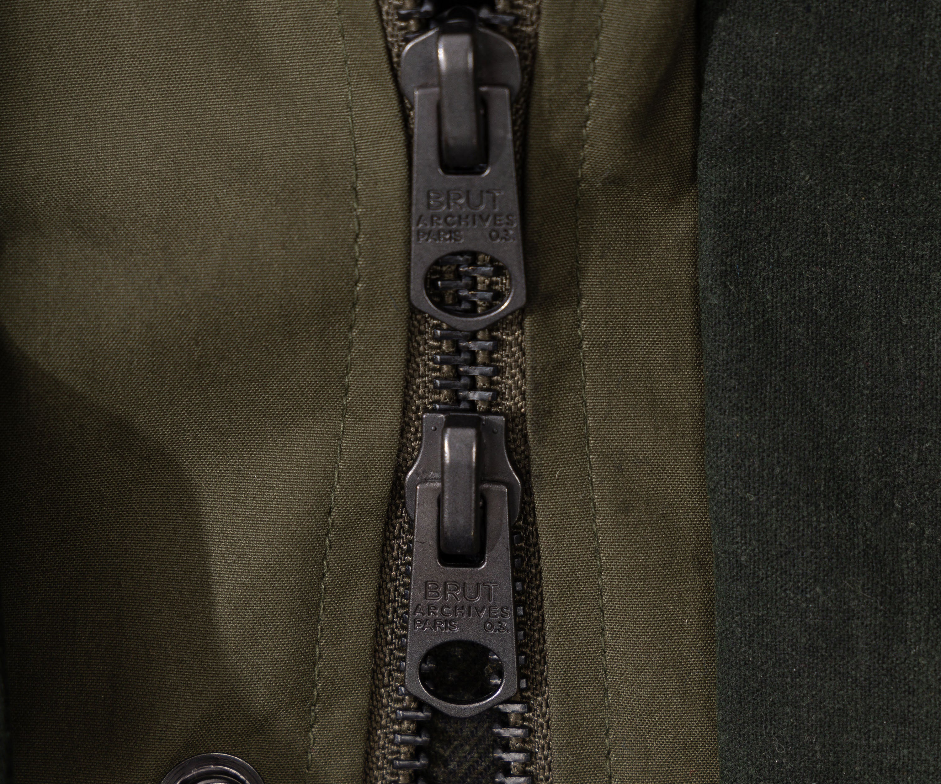 REWORK® TRIAL WAX JACKET - N° 001 Coats & Jackets SMALL / GREEN - BRUT Clothing