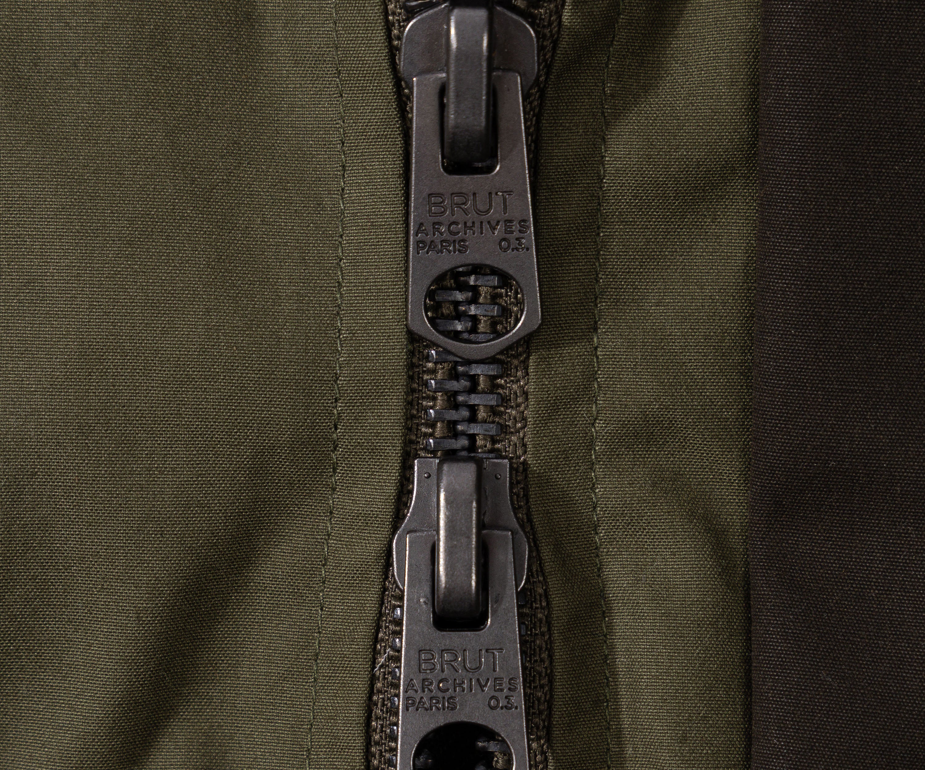 REWORK® TRIAL WAX JACKET - N° 039 Manteaux et vestes X-LARGE / VERT - BRUT Clothing