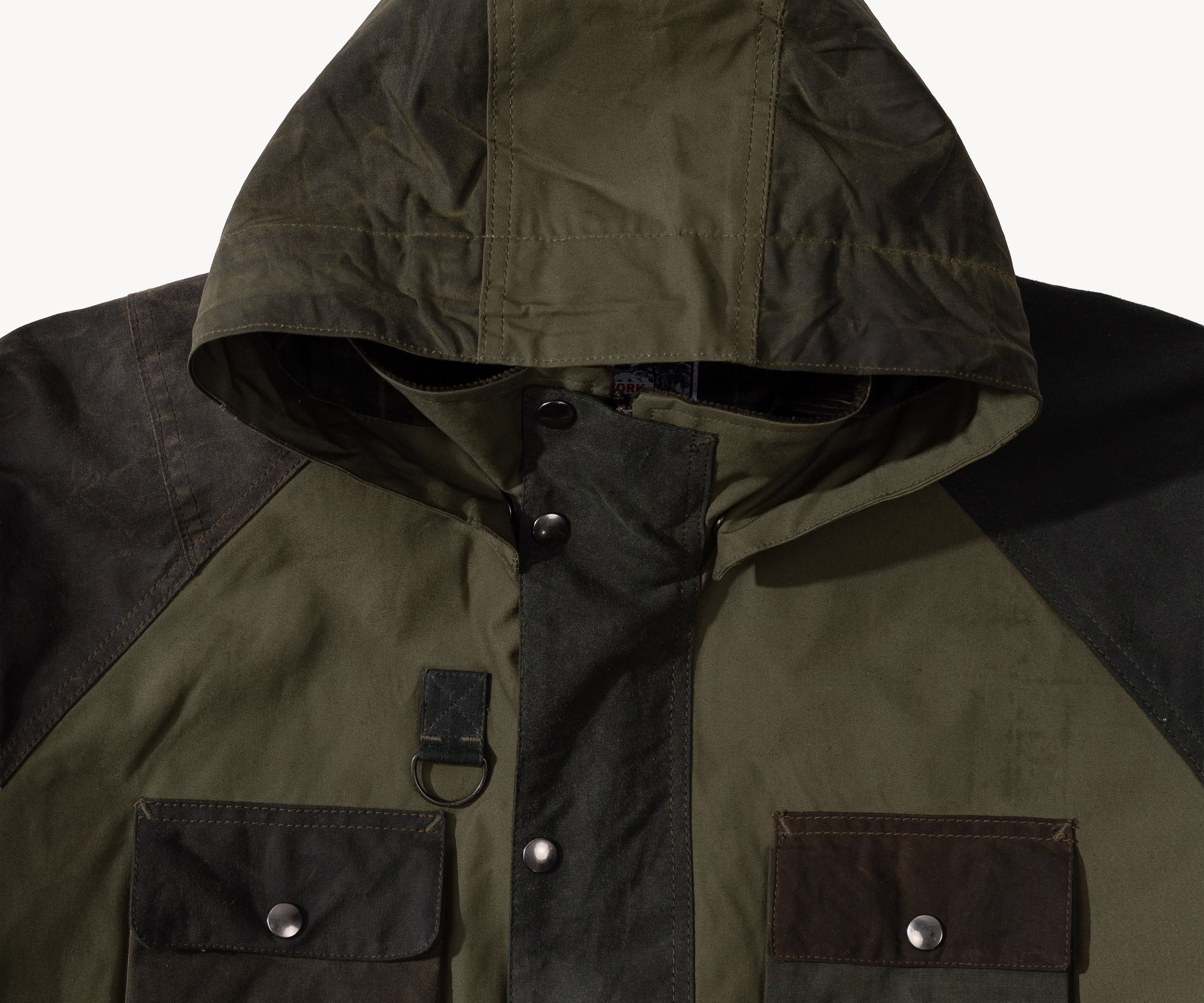 REWORK® TRIAL WAX JACKET - N° 040 Coats & Jackets X-LARGE / GREEN - BRUT Clothing