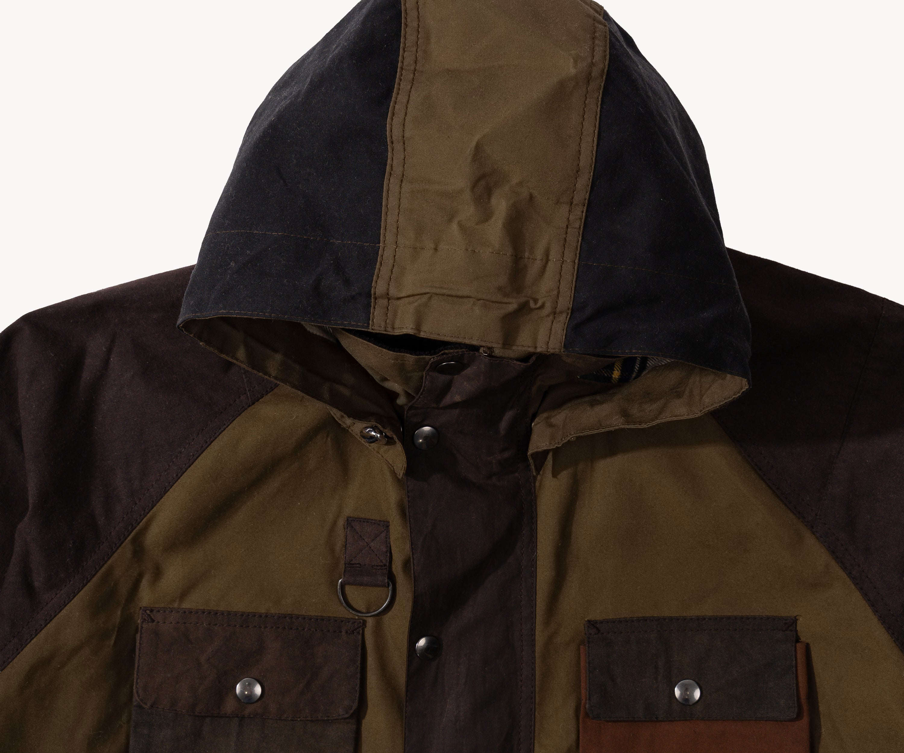 REWORK® TRIAL WAX JACKET - N° 019 Manteaux et vestes MEDIUM / MARRON - BRUT Clothing