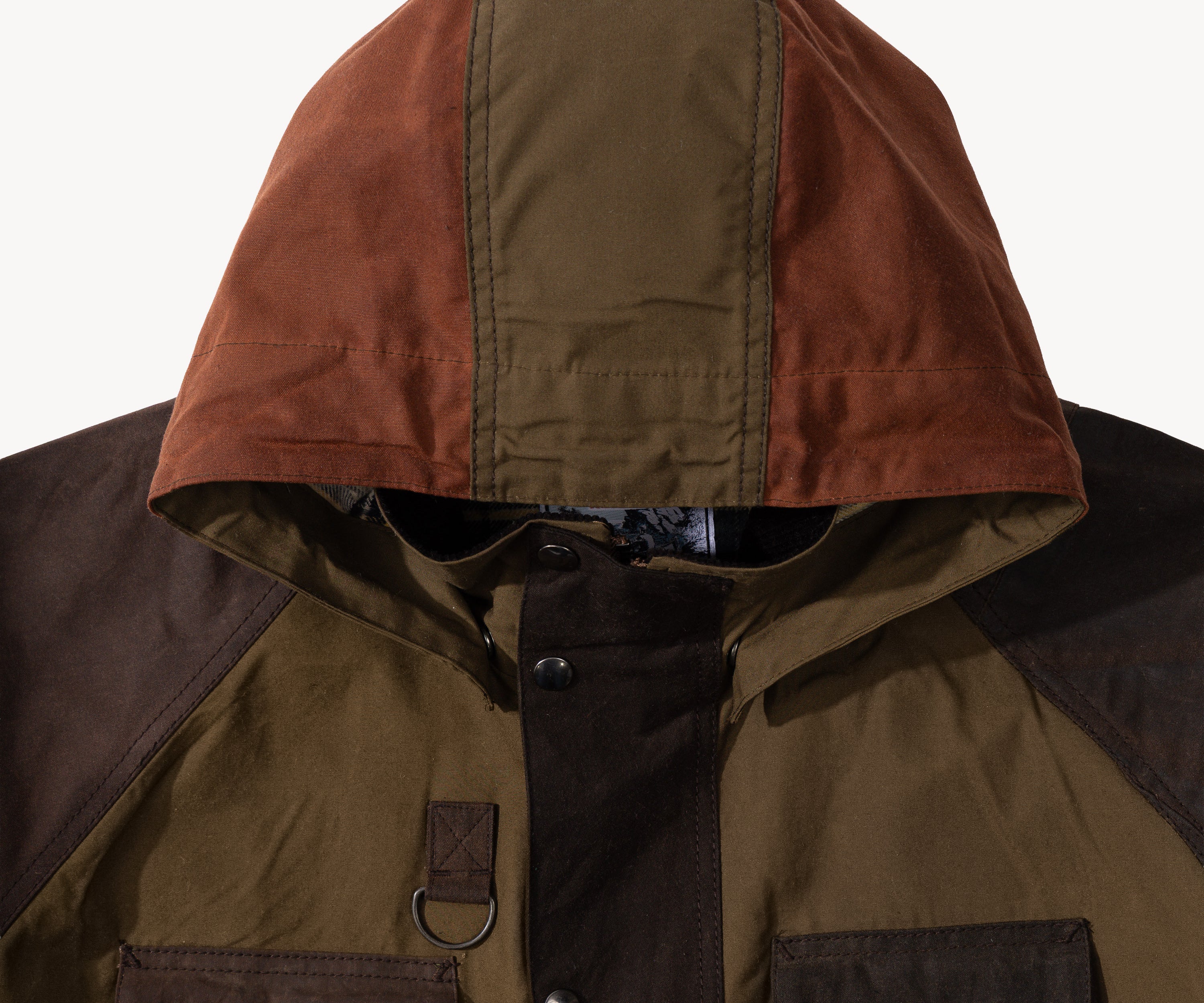 REWORK® TRIAL WAX JACKET - N° 031 Coats & Jackets LARGE / BROWN - BRUT Clothing