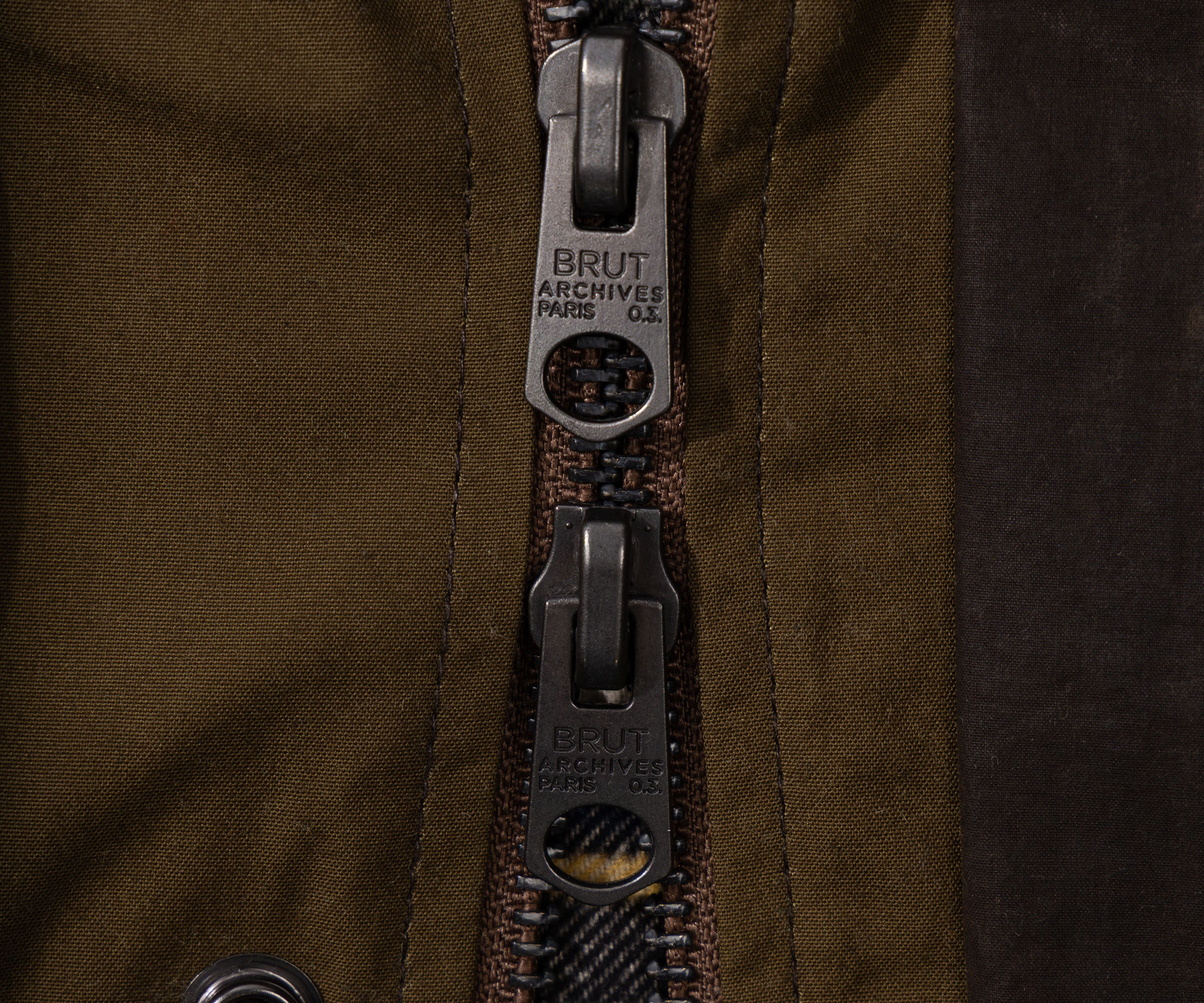 REWORK® TRIAL WAX JACKET - N° 019 Coats & Jackets MEDIUM / BROWN - BRUT Clothing