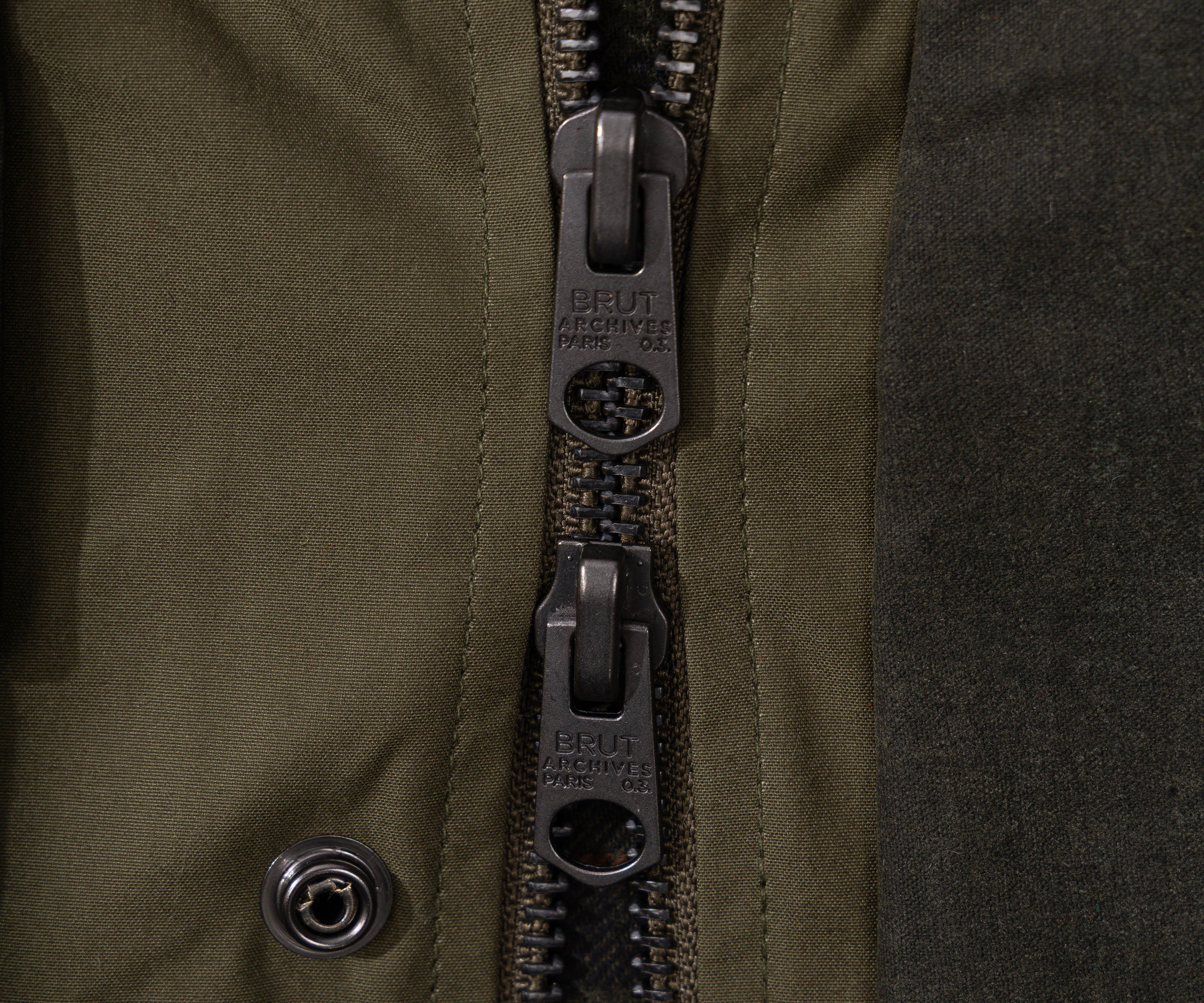 REWORK® TRIAL WAX JACKET - N° 011 Coats & Jackets MEDIUM / GREEN - BRUT Clothing