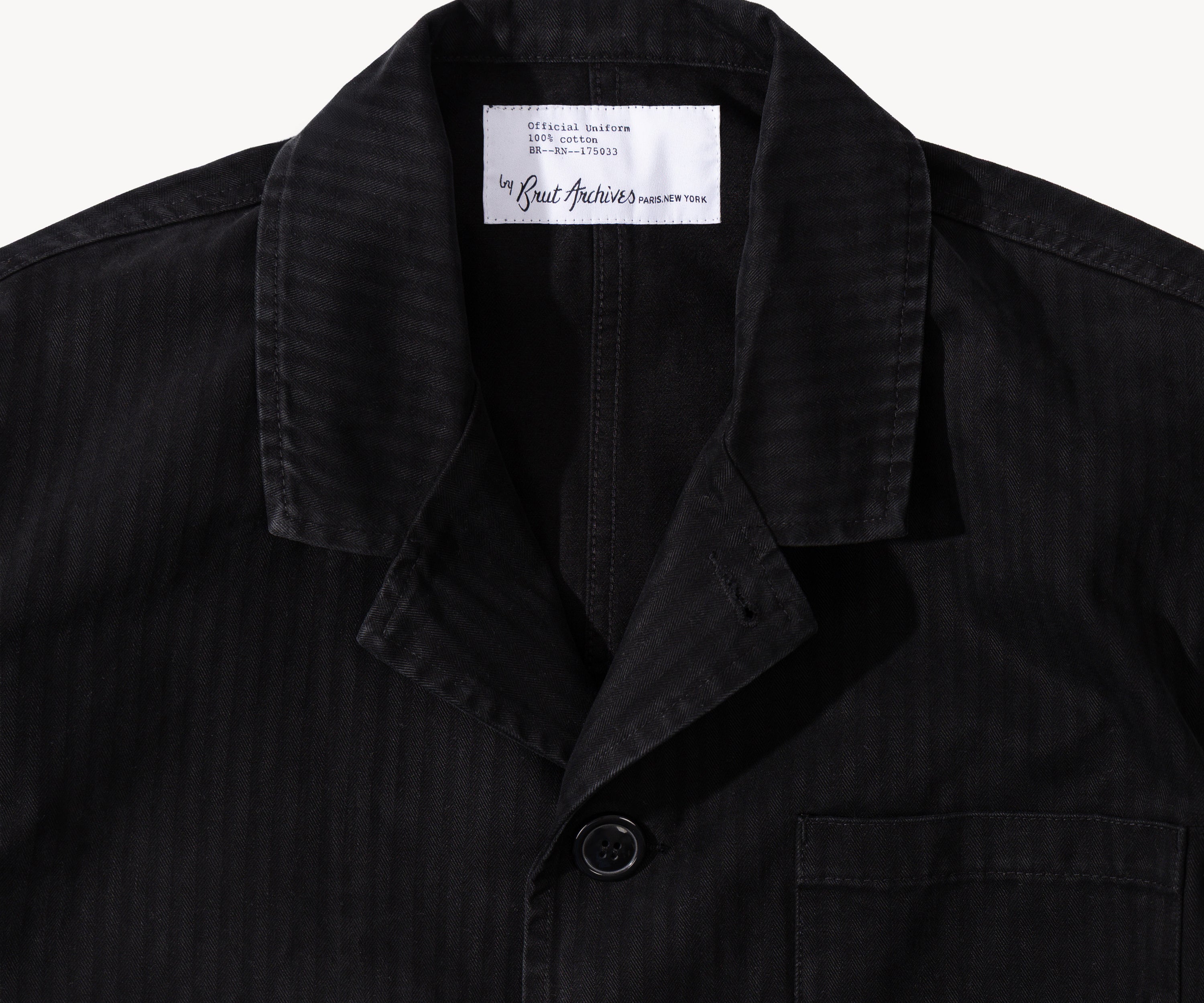 THE UTILITY JACKET Manteaux et vestes TAILLE S / NOIR - BRUT Clothing