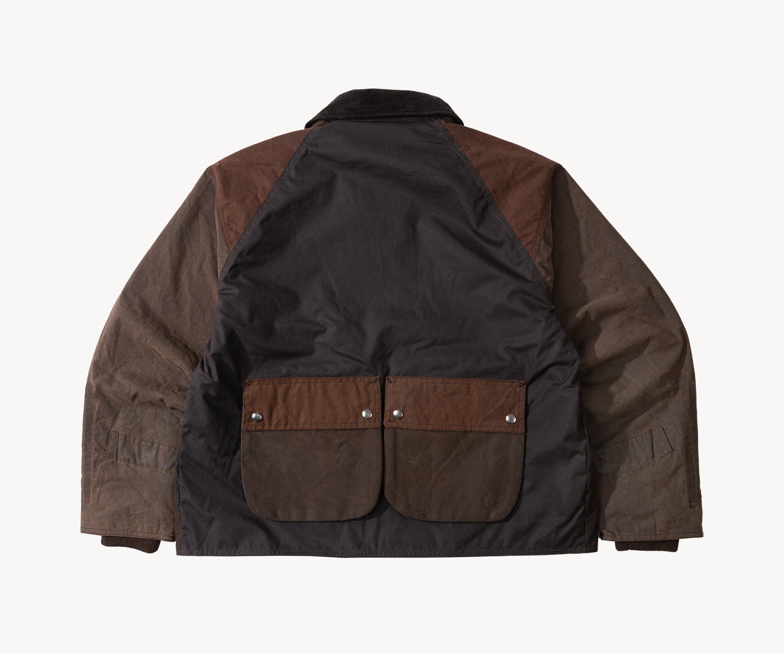 REWORK® KEEPER WAX JACKET - N° 035 Coats & Jackets LARGE / BROWN - BRUT Clothing