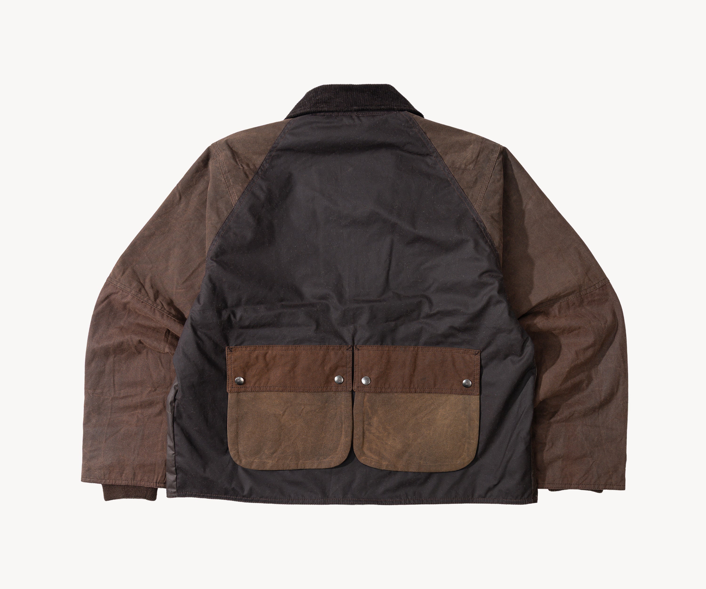 REWORK® KEEPER WAX JACKET - N° 036 Coats & Jackets LARGE / BROWN - BRUT Clothing