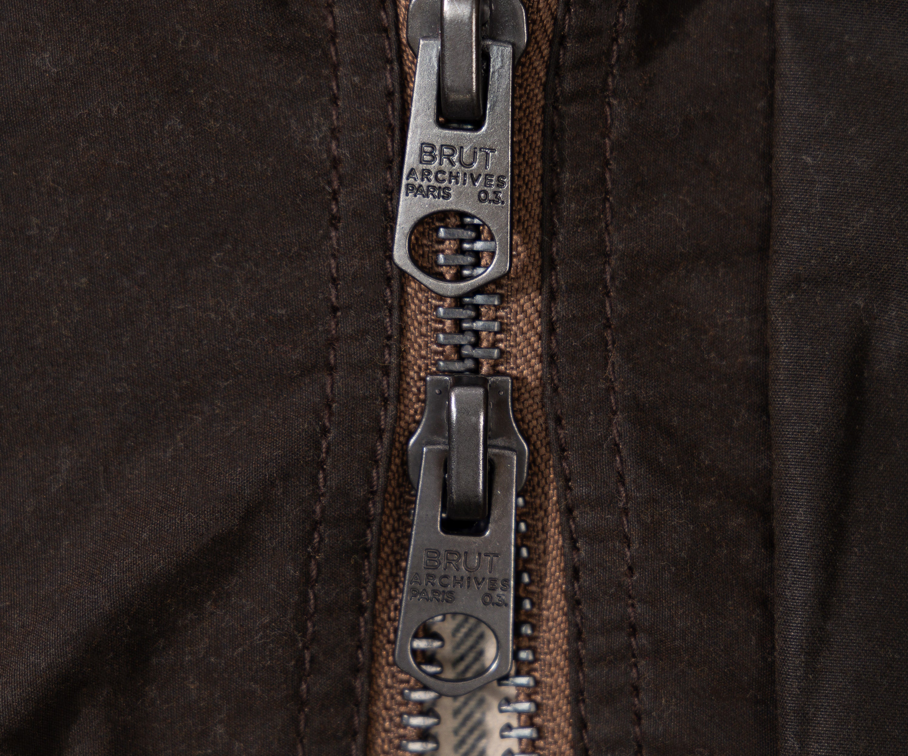REWORK® KEEPER WAX JACKET - N° 037 Coats & Jackets LARGE / BROWN - BRUT Clothing