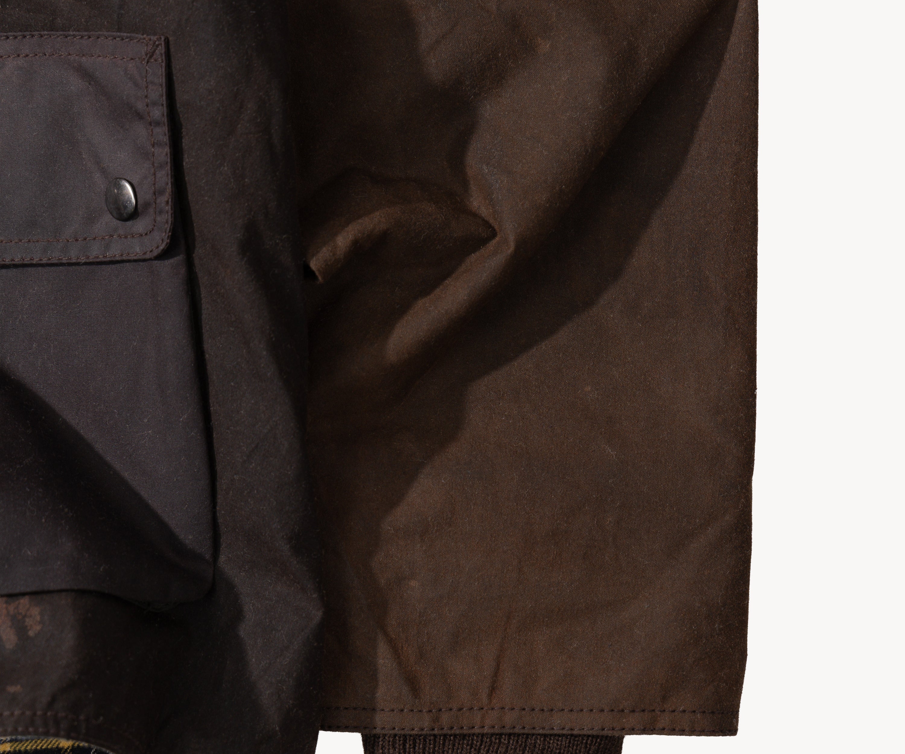 REWORK® KEEPER WAX JACKET - N° 038 Coats & Jackets LARGE / BROWN - BRUT Clothing