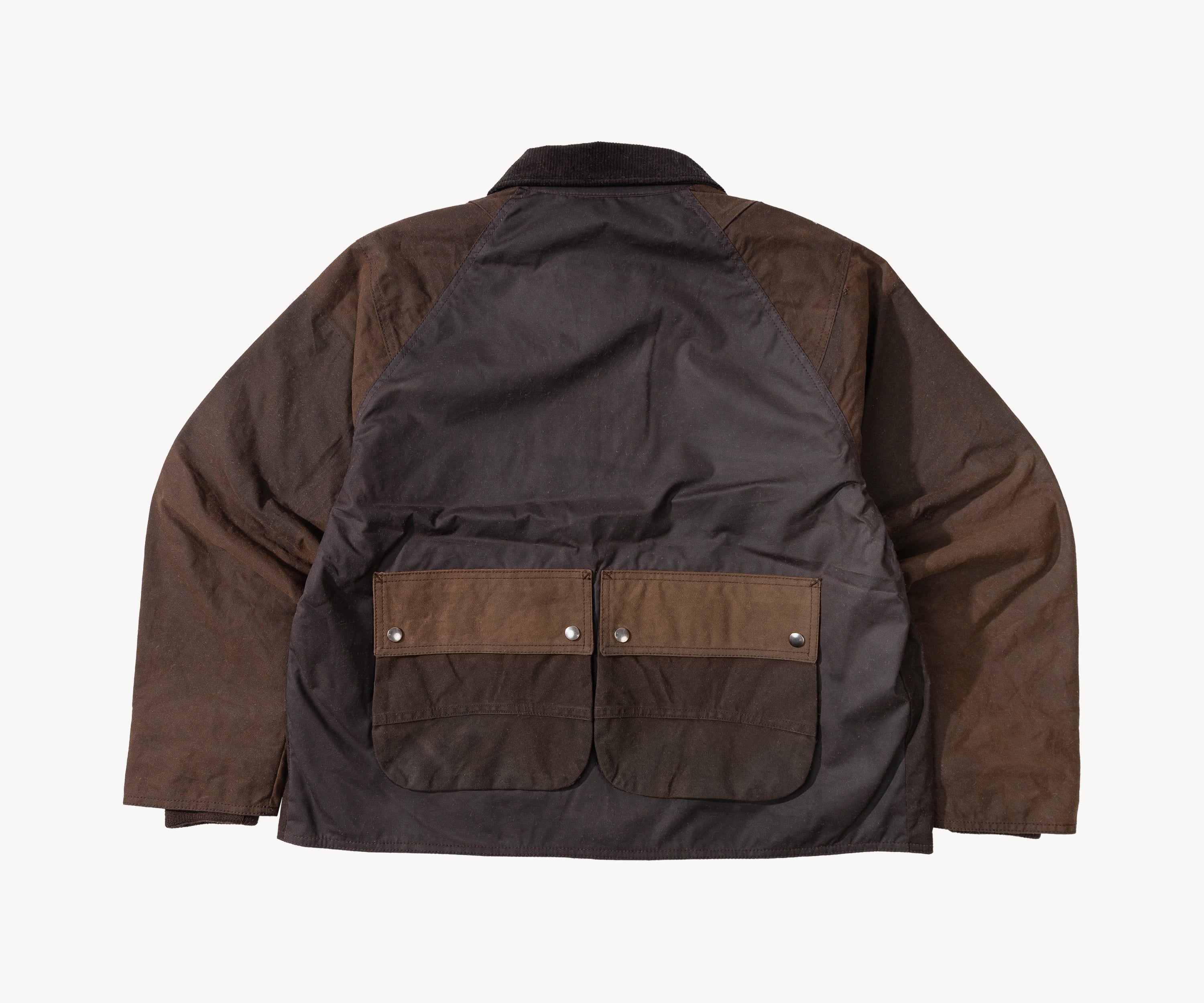 REWORK® KEEPER WAX JACKET - N° 038 Coats & Jackets LARGE / BROWN - BRUT Clothing