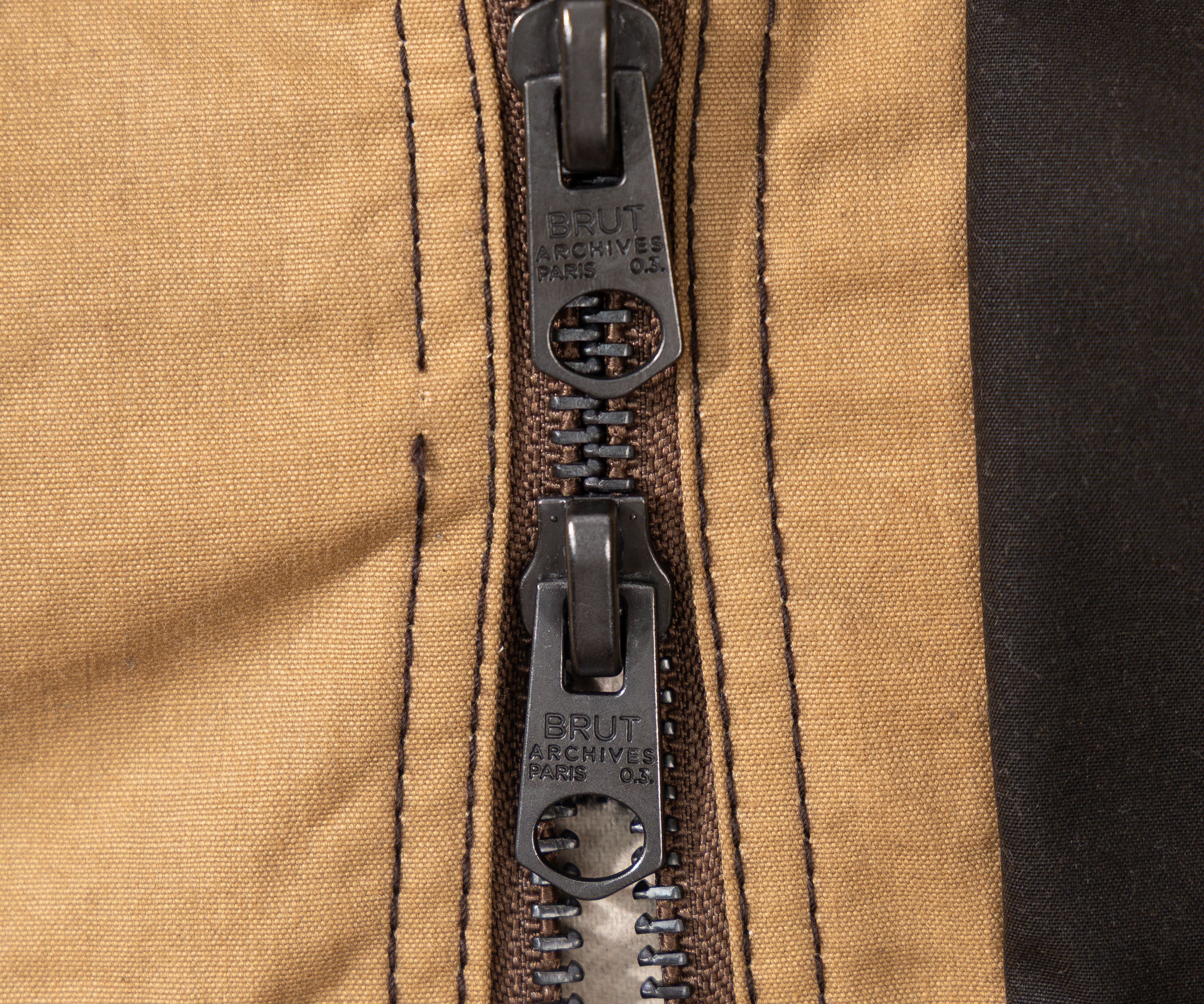 REWORK® KEEPER WAX JACKET - N° 042 Coats & Jackets LARGE / BROWN - BRUT Clothing