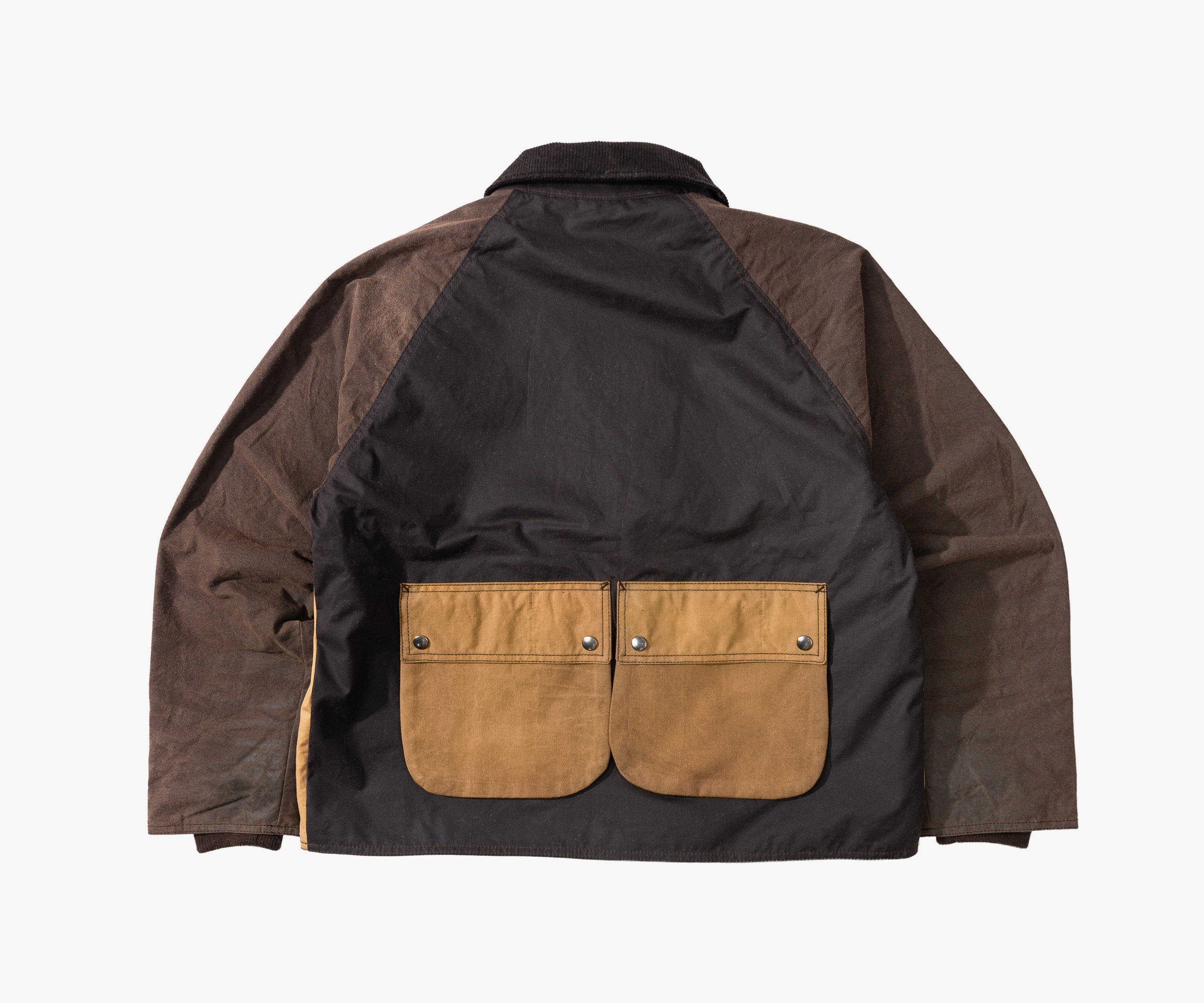 REWORK® KEEPER WAX JACKET - N° 042 Coats & Jackets LARGE / BROWN - BRUT Clothing