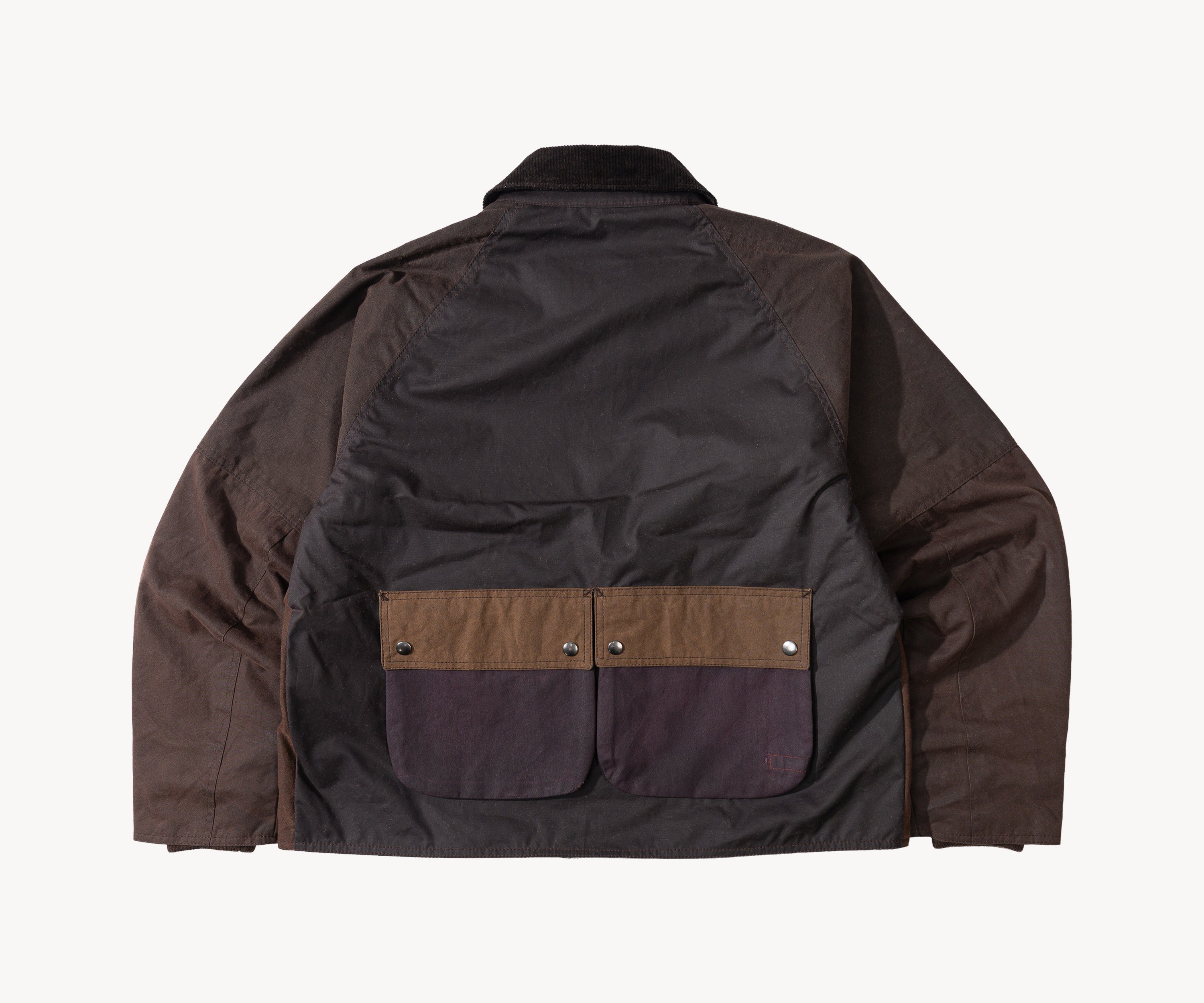 REWORK® KEEPER WAX JACKET - N° 034 Manteaux et vestes LARGE / MARRON - BRUT Clothing