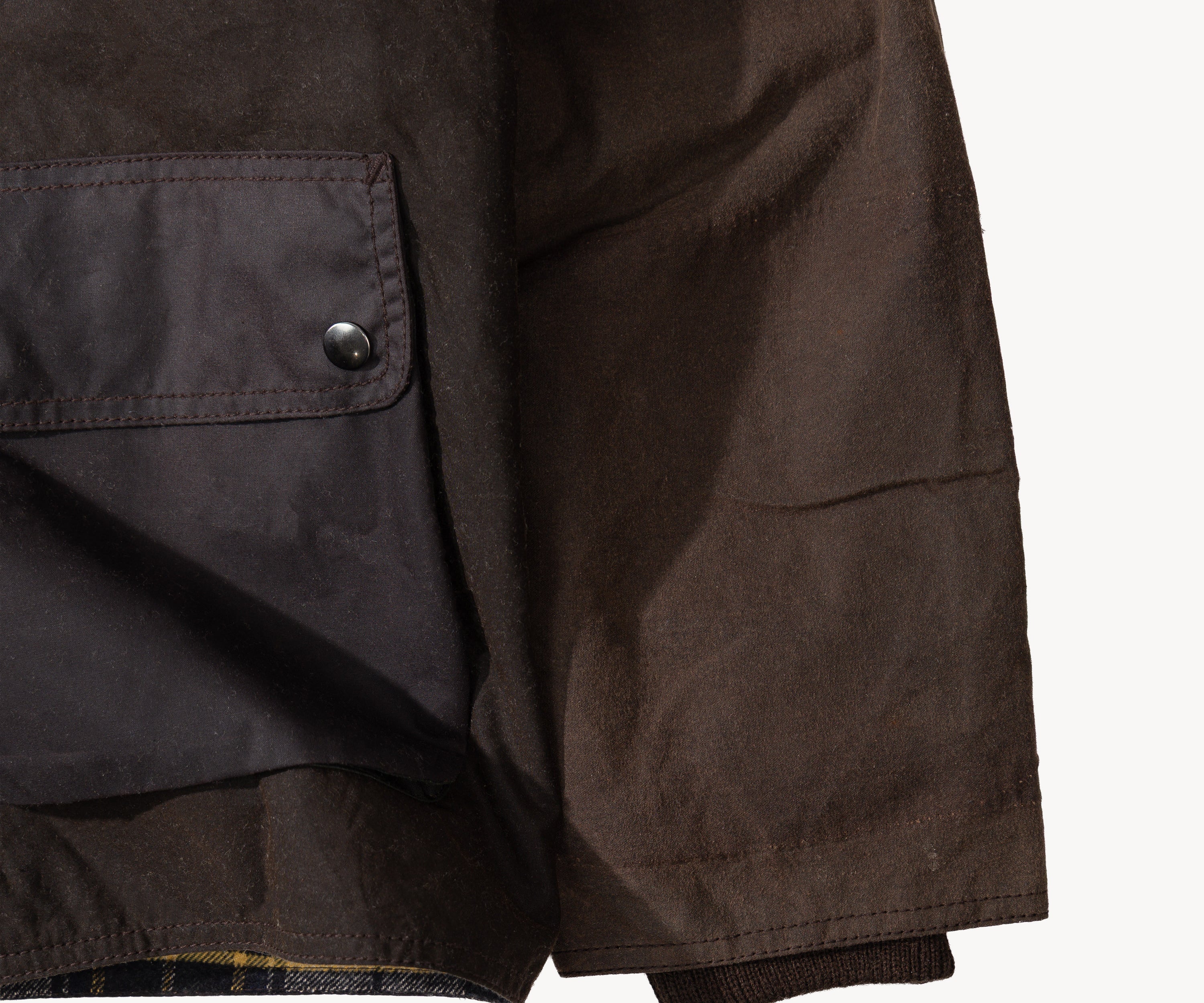 REWORK® KEEPER WAX JACKET - N° 035 Coats & Jackets LARGE / BROWN - BRUT Clothing