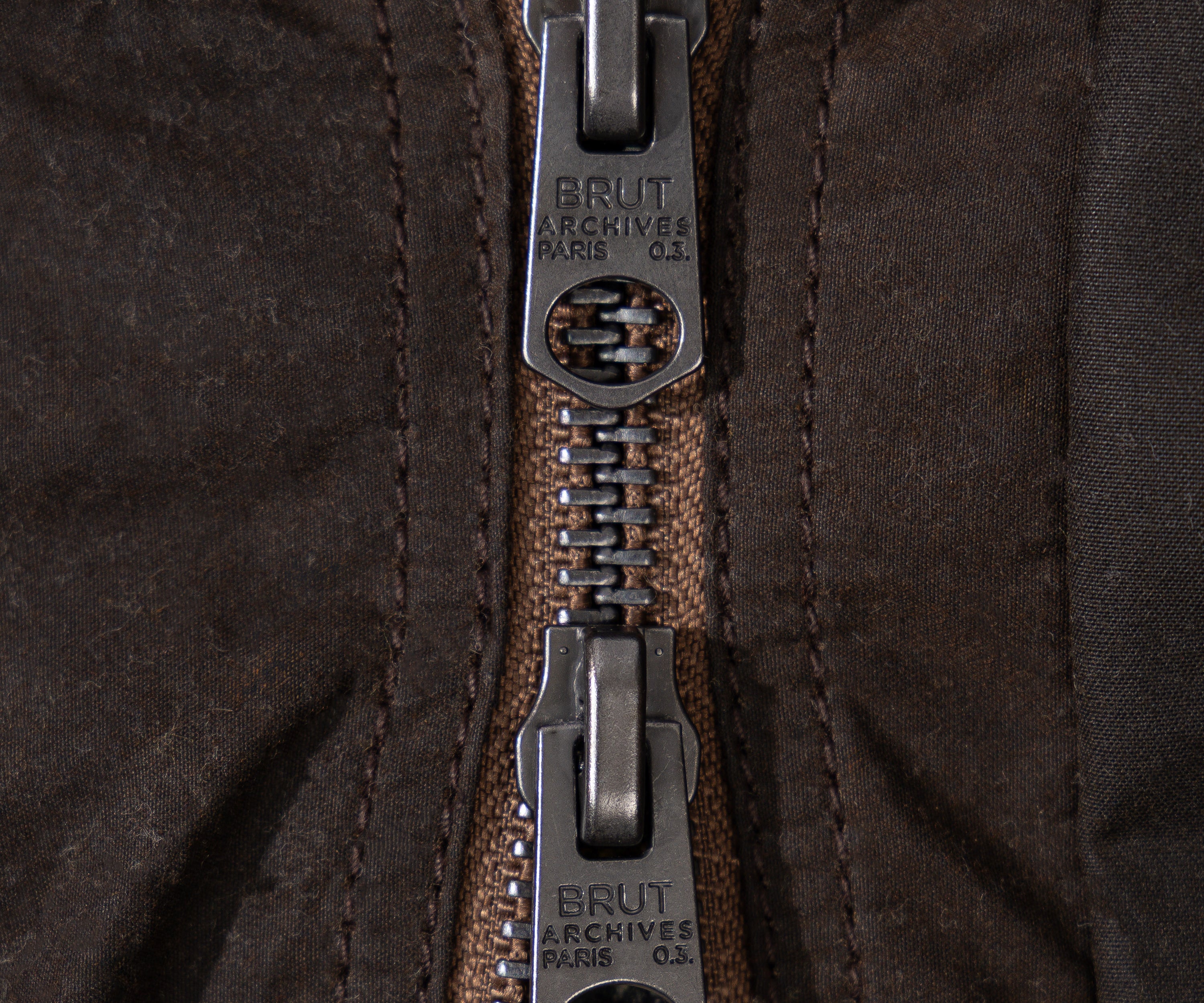 REWORK® KEEPER WAX JACKET - N° 035 Coats & Jackets LARGE / BROWN - BRUT Clothing