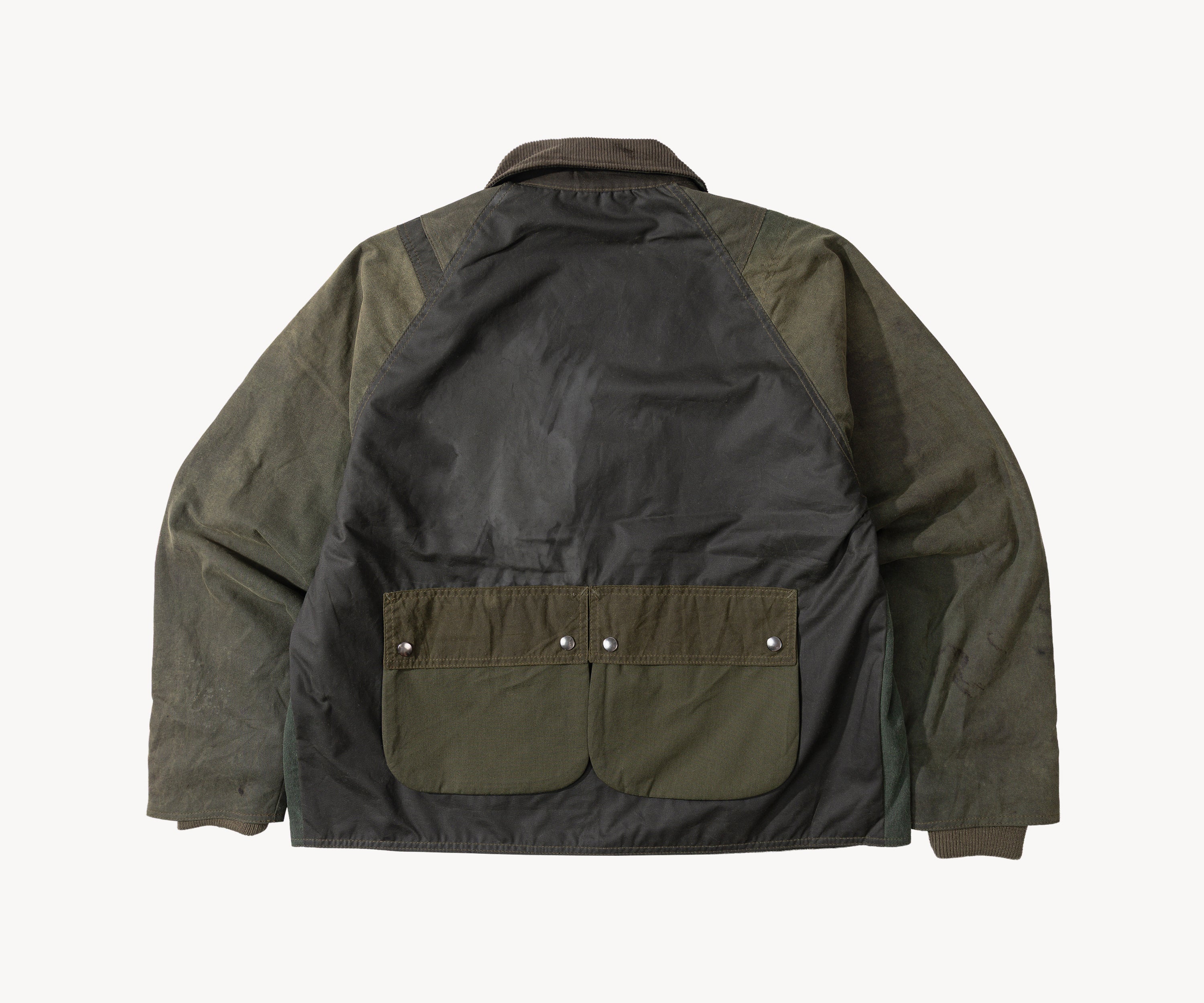 REWORK® KEEPER WAX JACKET - N° 045 Coats & Jackets LARGE / GREEN - BRUT Clothing
