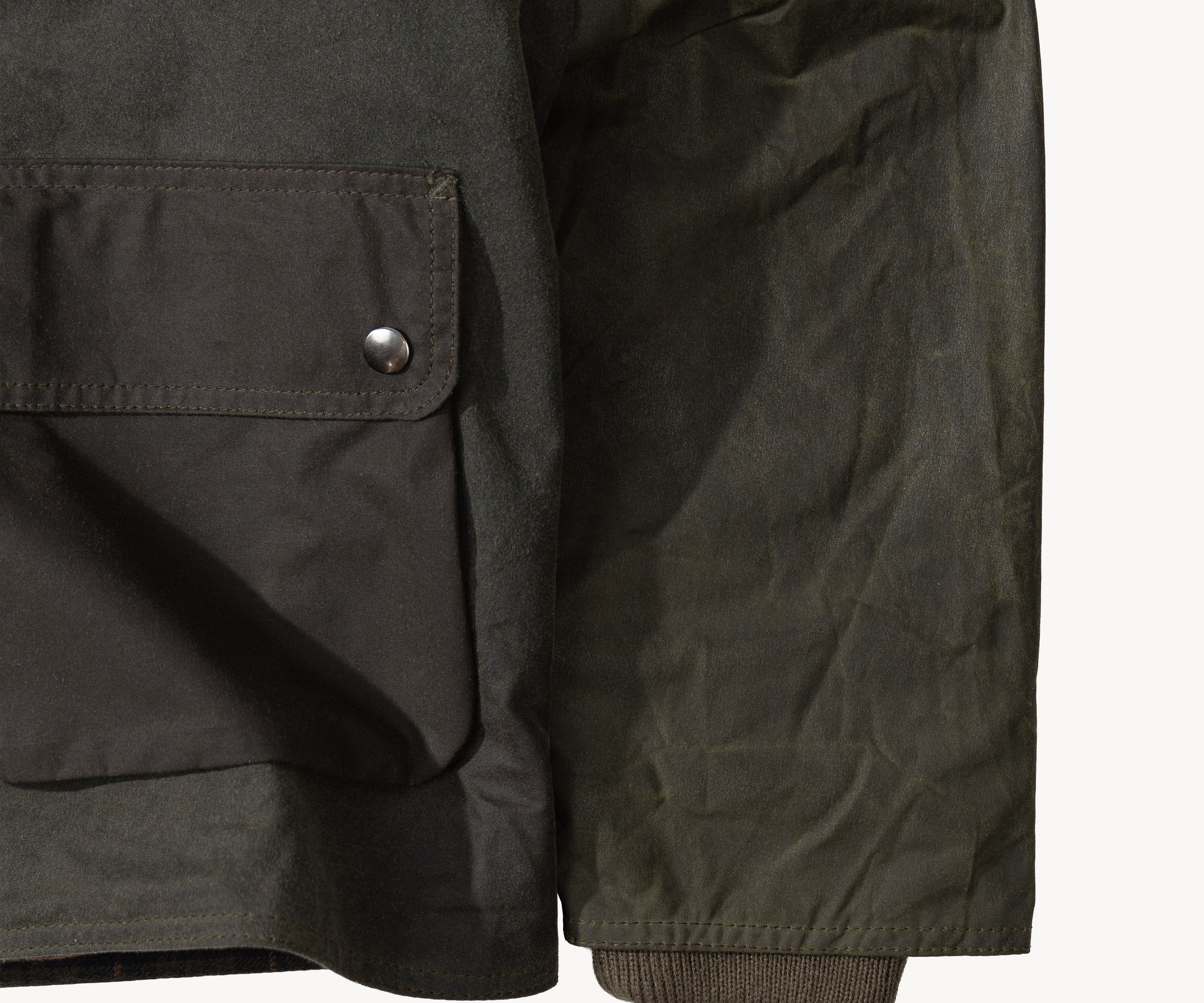 REWORK® KEEPER WAX JACKET - N° 046 Coats & Jackets LARGE / GREEN - BRUT Clothing