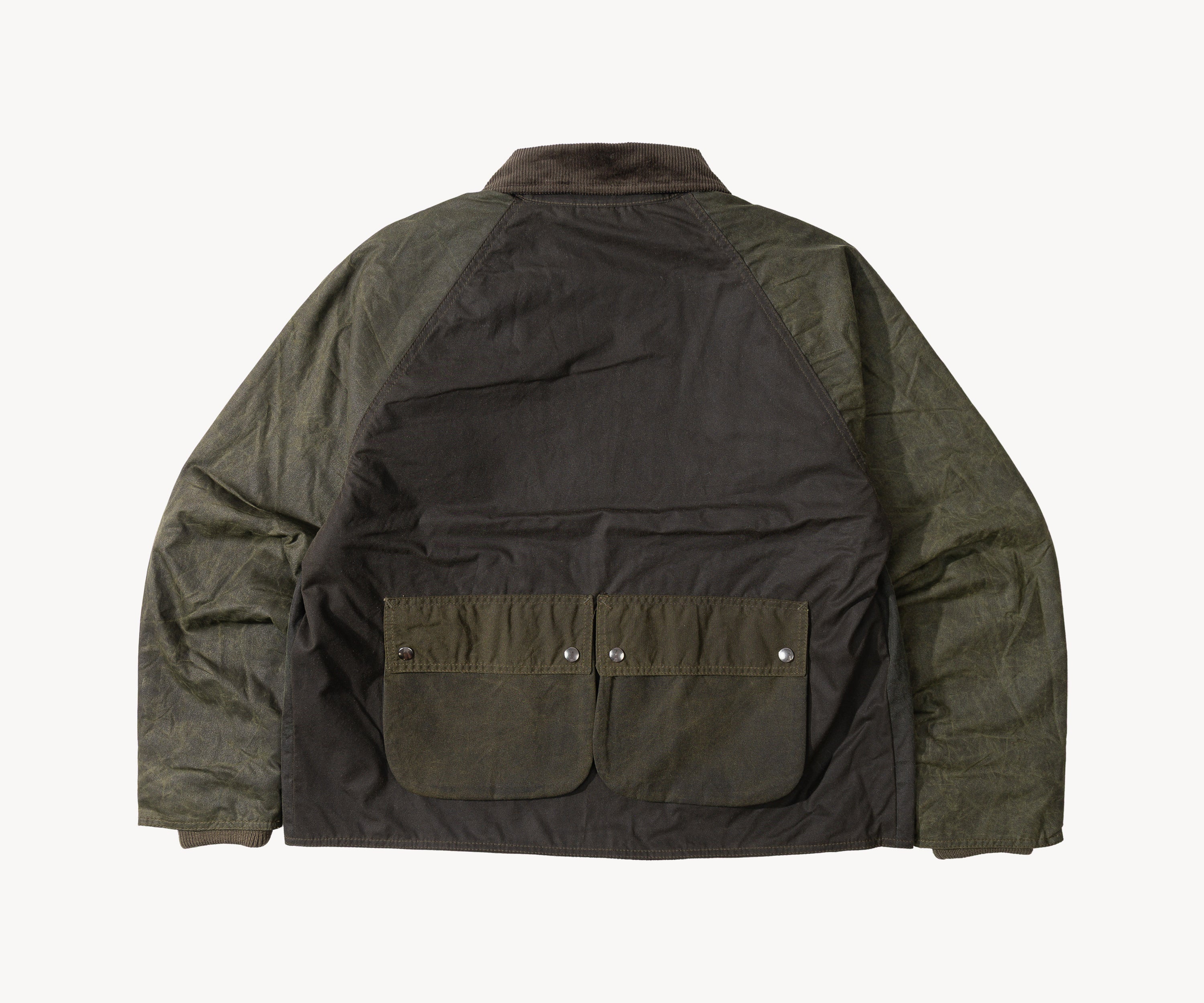 REWORK® KEEPER WAX JACKET - N° 046 Coats & Jackets LARGE / GREEN - BRUT Clothing