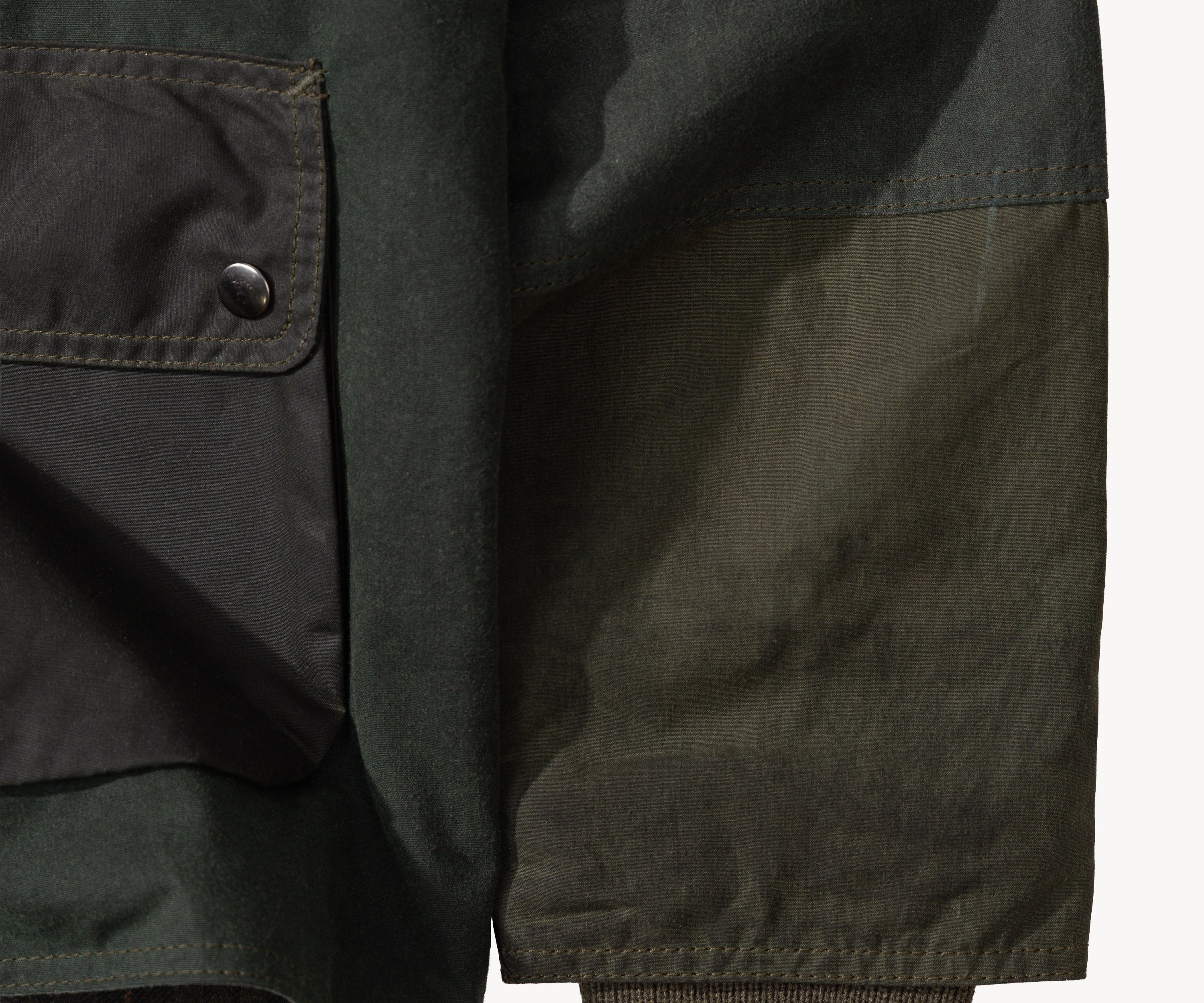 REWORK® KEEPER WAX JACKET - N° 047 Coats & Jackets LARGE / GREEN - BRUT Clothing