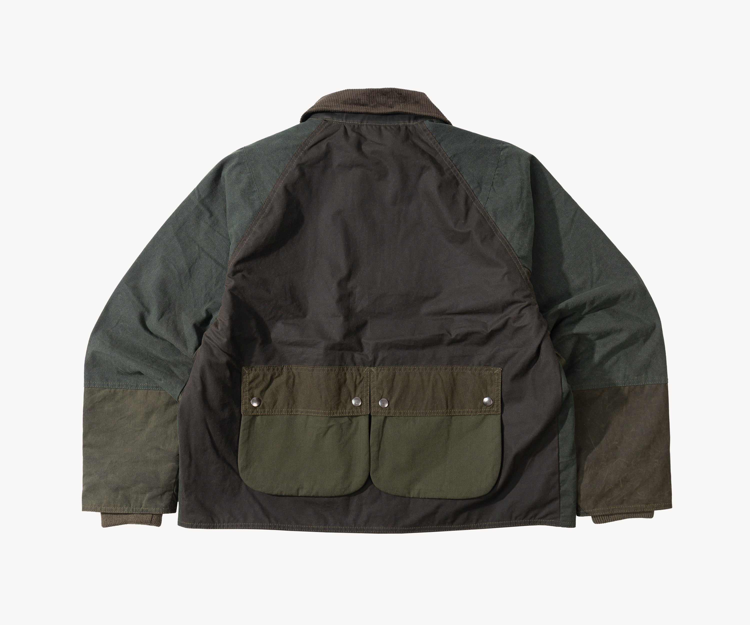 REWORK® KEEPER WAX JACKET - N° 047 Coats & Jackets LARGE / GREEN - BRUT Clothing
