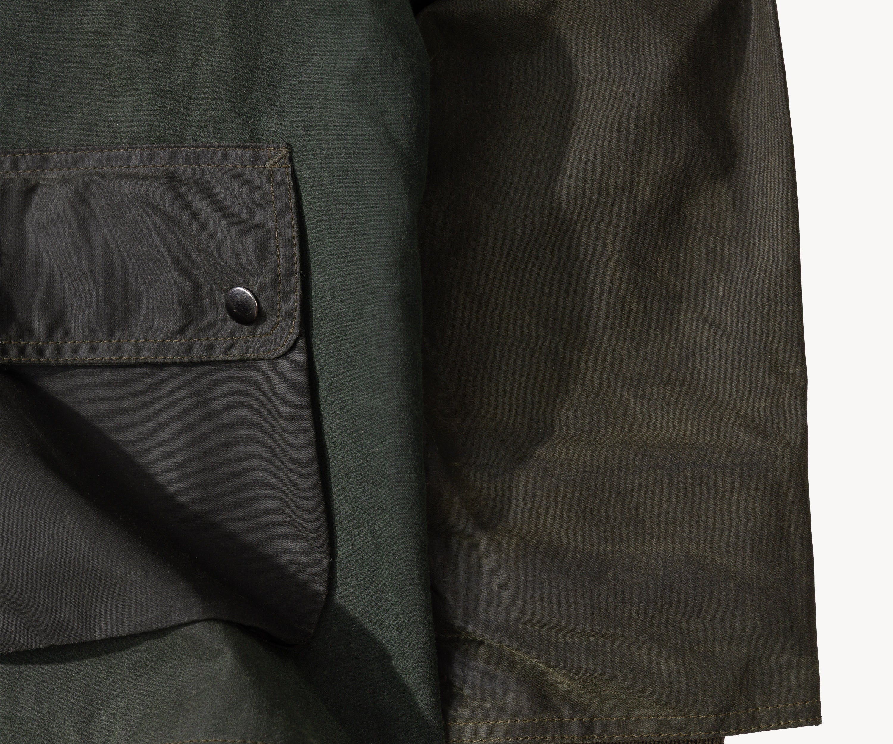REWORK® KEEPER WAX JACKET - N° 048 Coats & Jackets LARGE / GREEN - BRUT Clothing