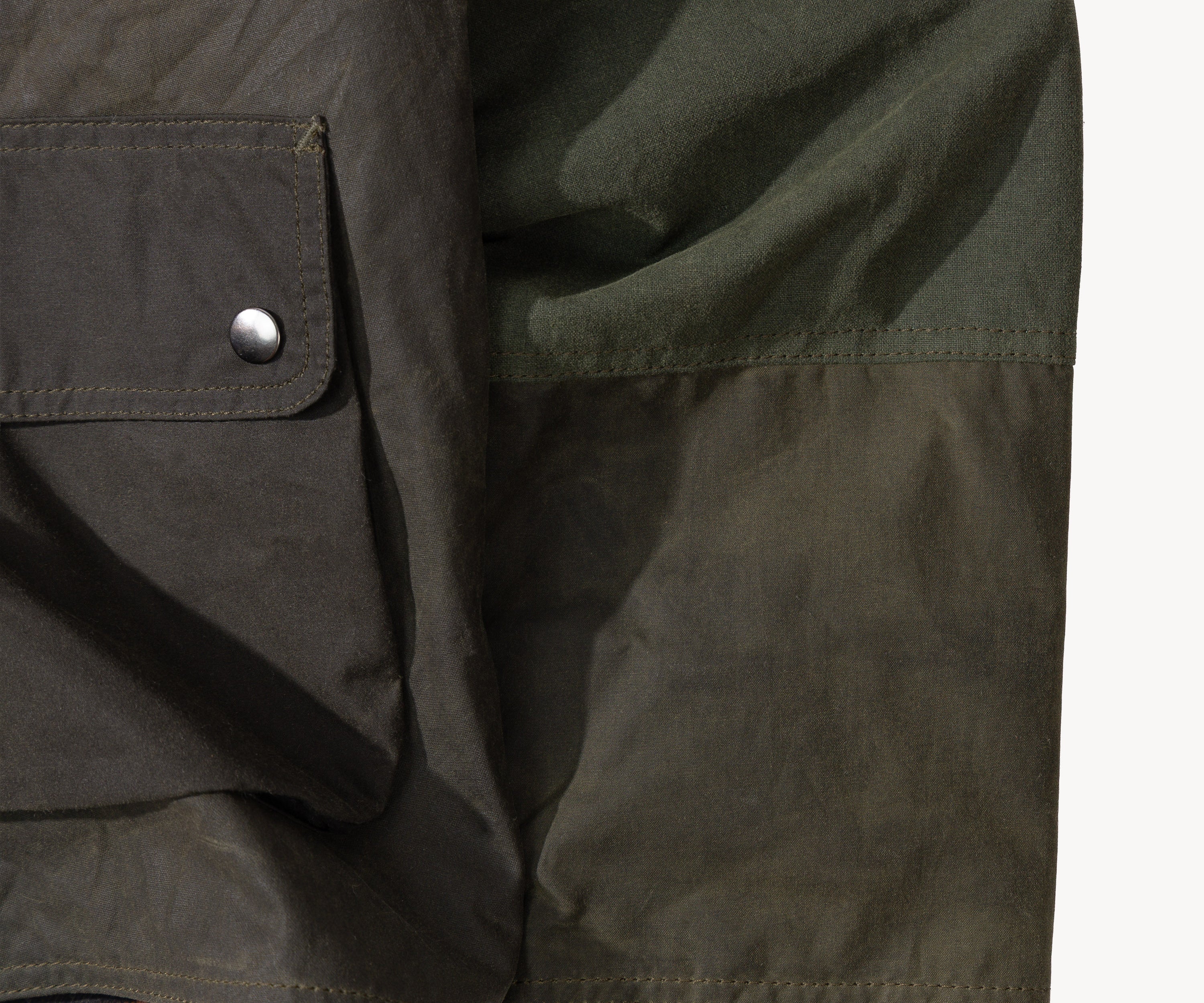 REWORK® KEEPER WAX JACKET - N° 044 Coats & Jackets LARGE / GREEN - BRUT Clothing