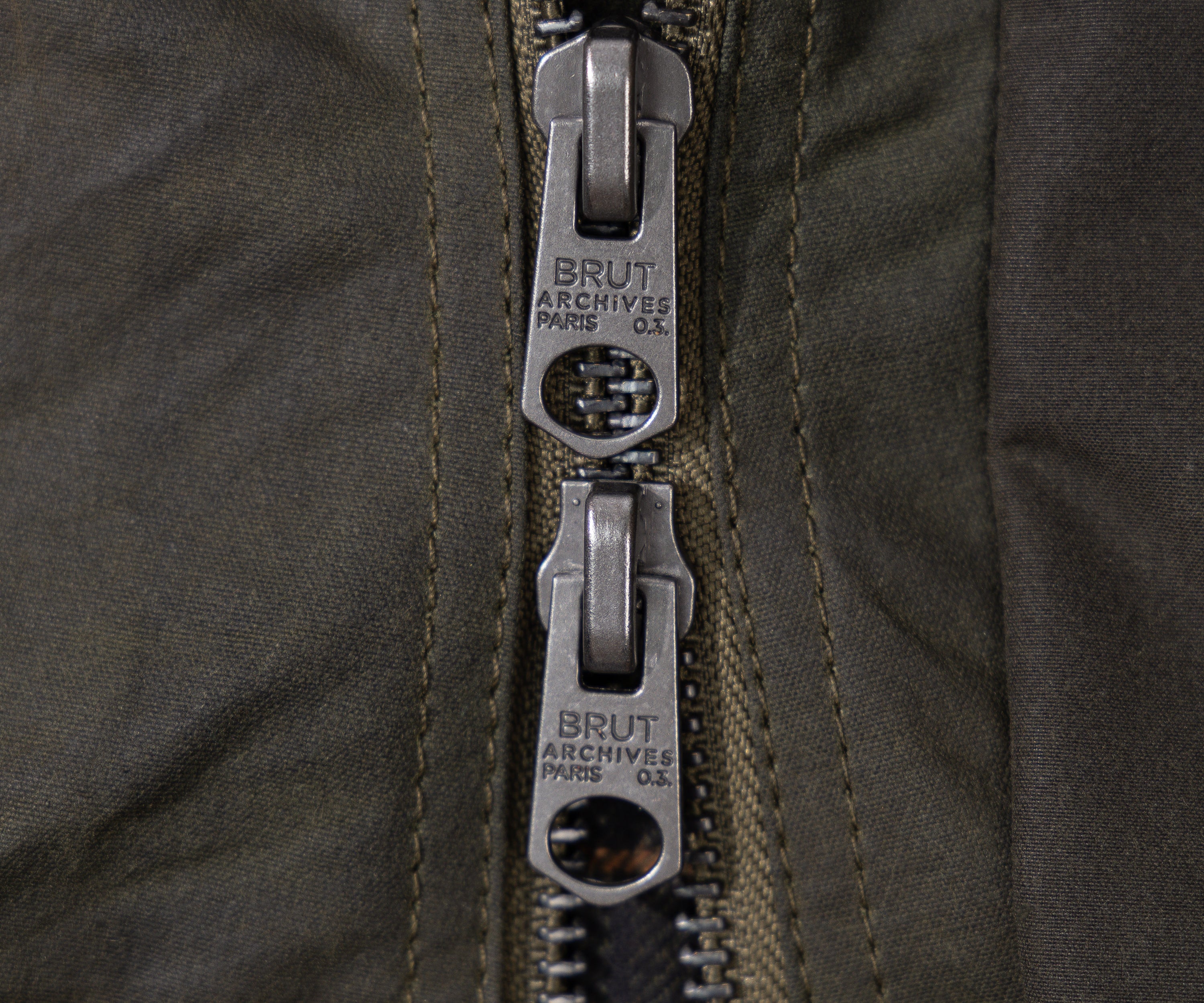 REWORK® KEEPER WAX JACKET - N° 044 Coats & Jackets LARGE / GREEN - BRUT Clothing