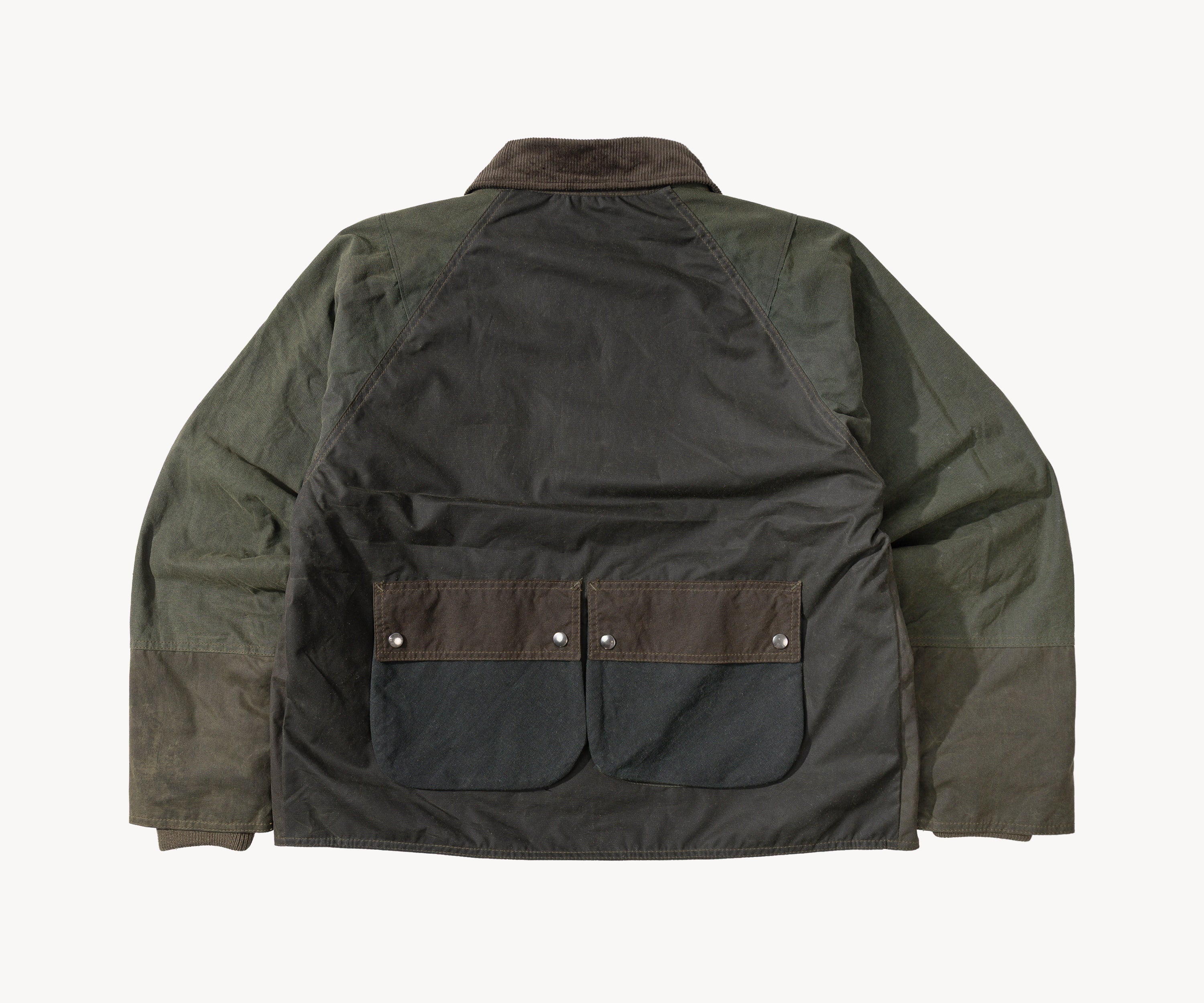 REWORK® KEEPER WAX JACKET - N° 044 Coats & Jackets LARGE / GREEN - BRUT Clothing