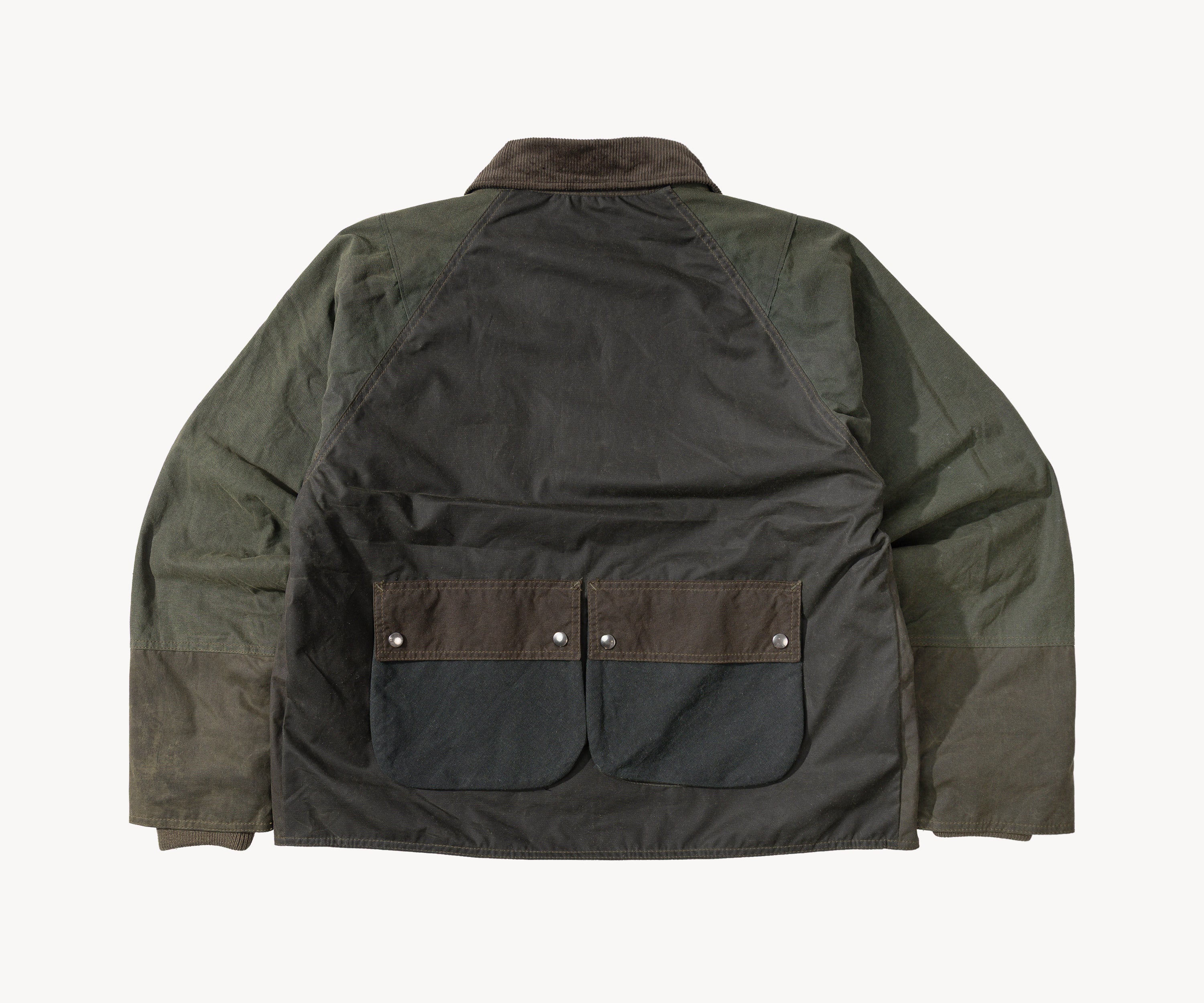 REWORK® KEEPER WAX JACKET - N° 044 Coats & Jackets LARGE / GREEN - BRUT Clothing