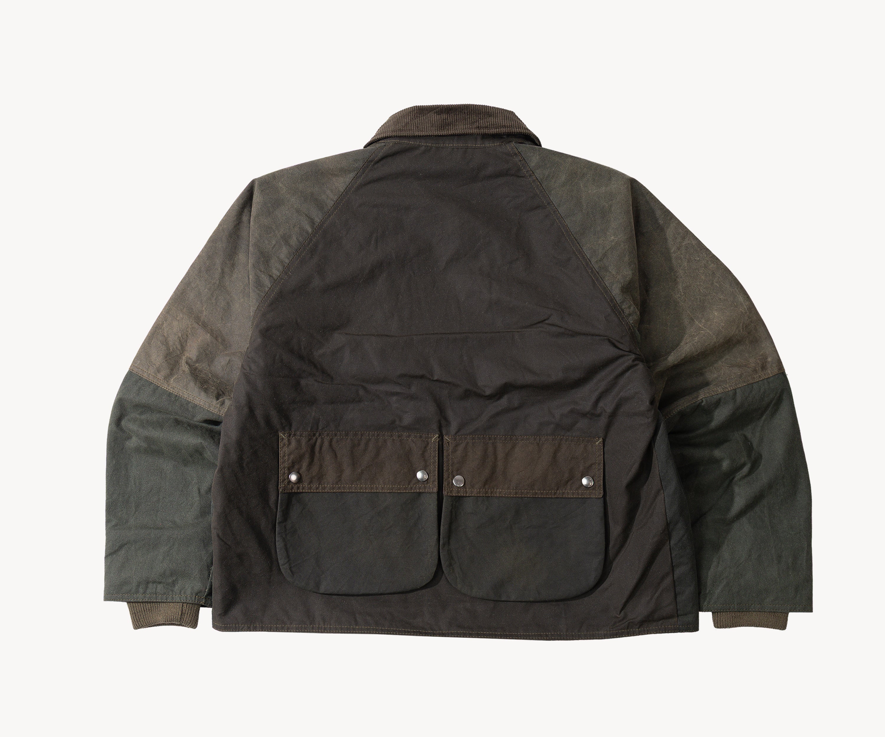 REWORK® KEEPER WAX JACKET - N° 054 Coats & Jackets LARGE / GREEN - BRUT Clothing