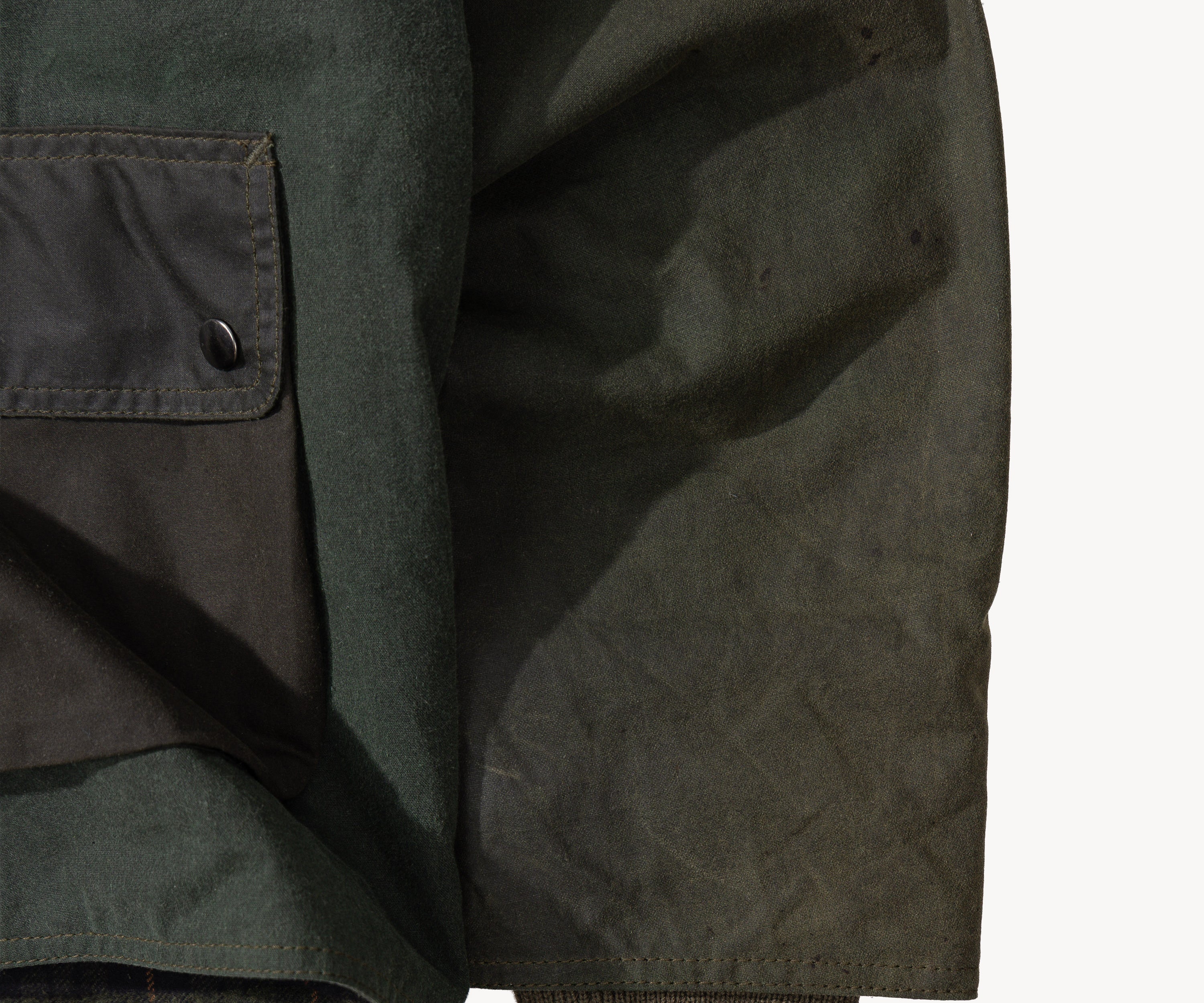 REWORK® KEEPER WAX JACKET - N° 045 Coats & Jackets LARGE / GREEN - BRUT Clothing