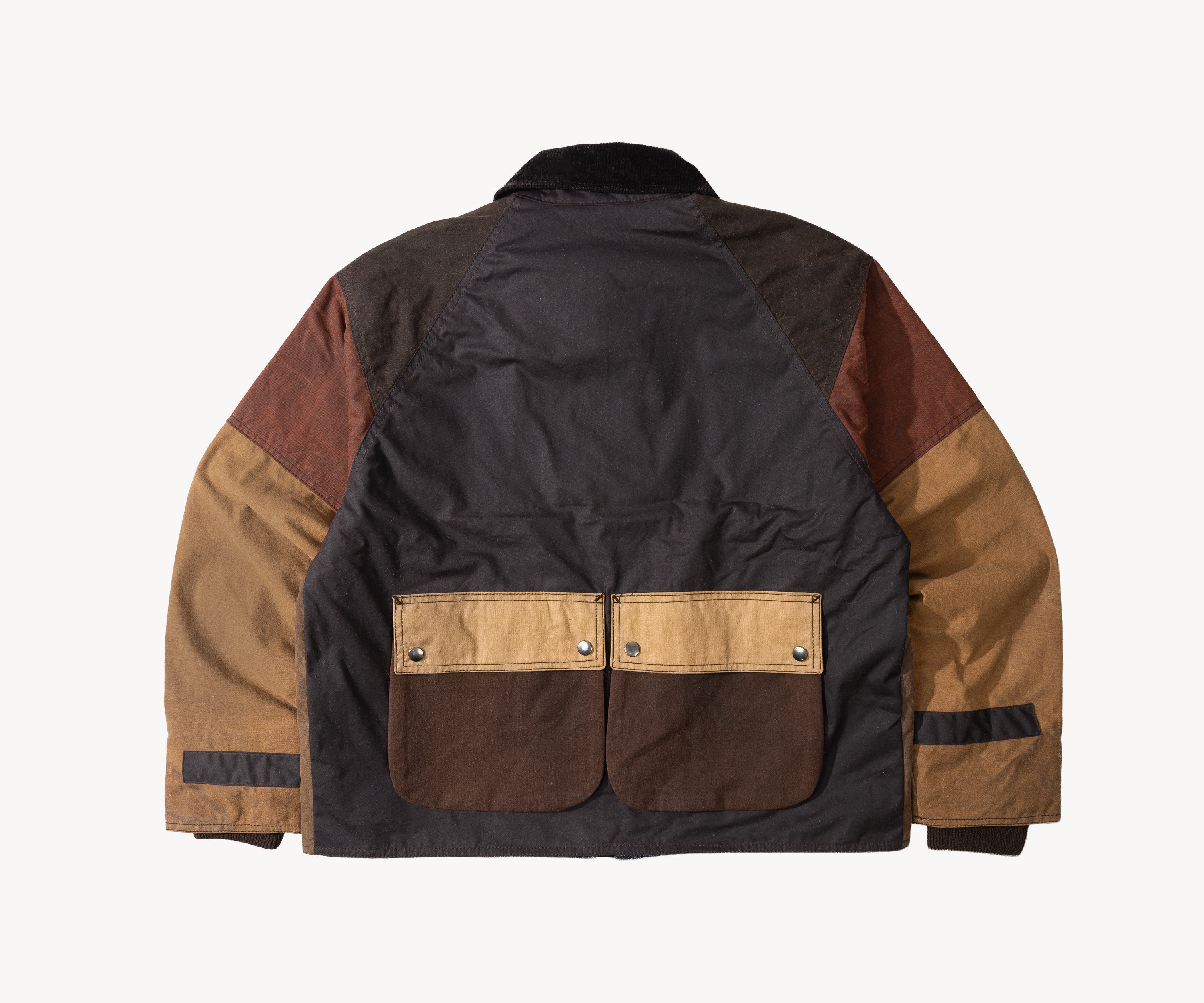 REWORK® KEEPER WAX JACKET - N° 015 Coats & Jackets MEDIUM / BROWN - BRUT Clothing