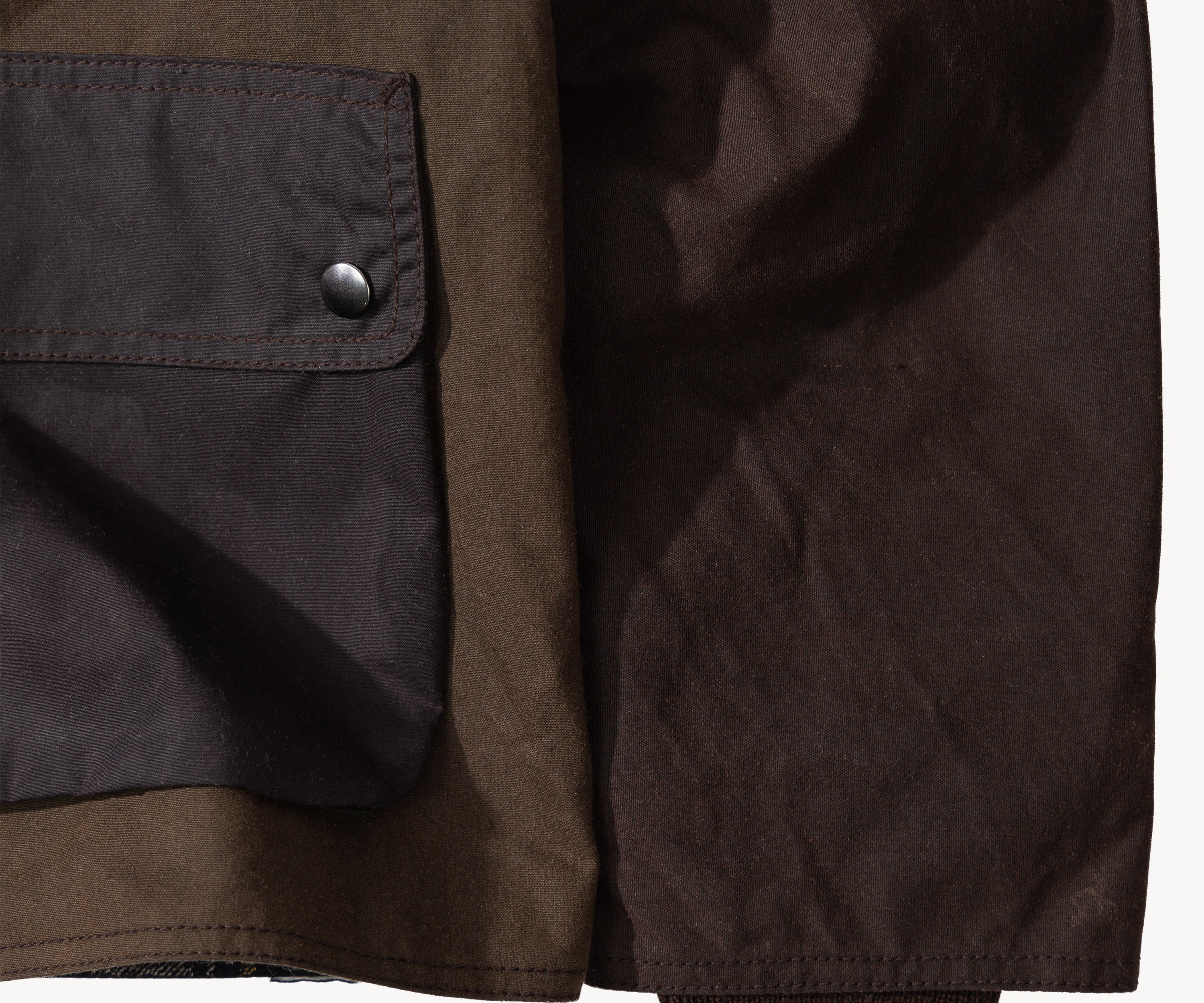 REWORK® KEEPER WAX JACKET - N° 017 Coats & Jackets MEDIUM / BROWN - BRUT Clothing