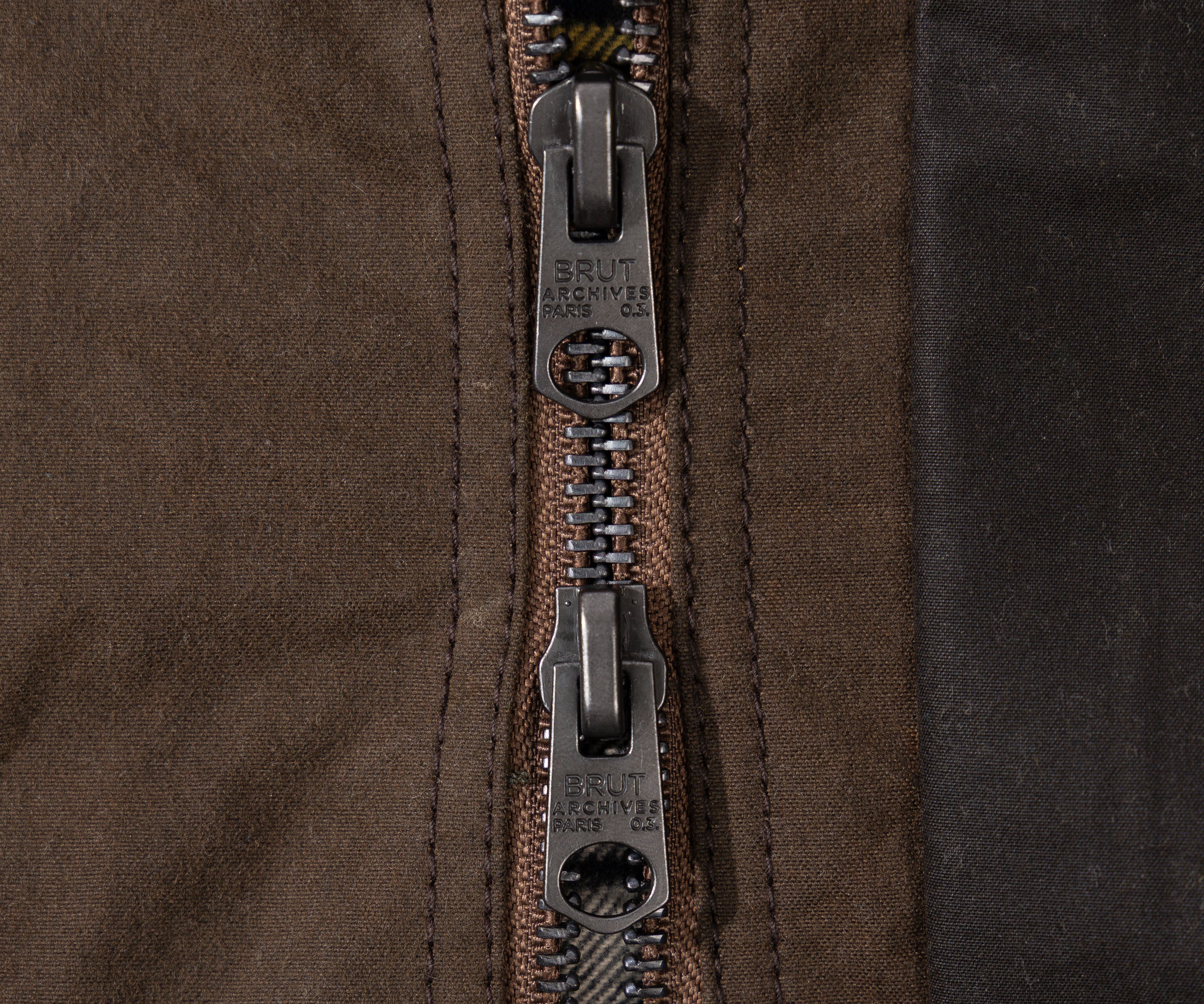 REWORK® KEEPER WAX JACKET - N° 017 Coats & Jackets MEDIUM / BROWN - BRUT Clothing