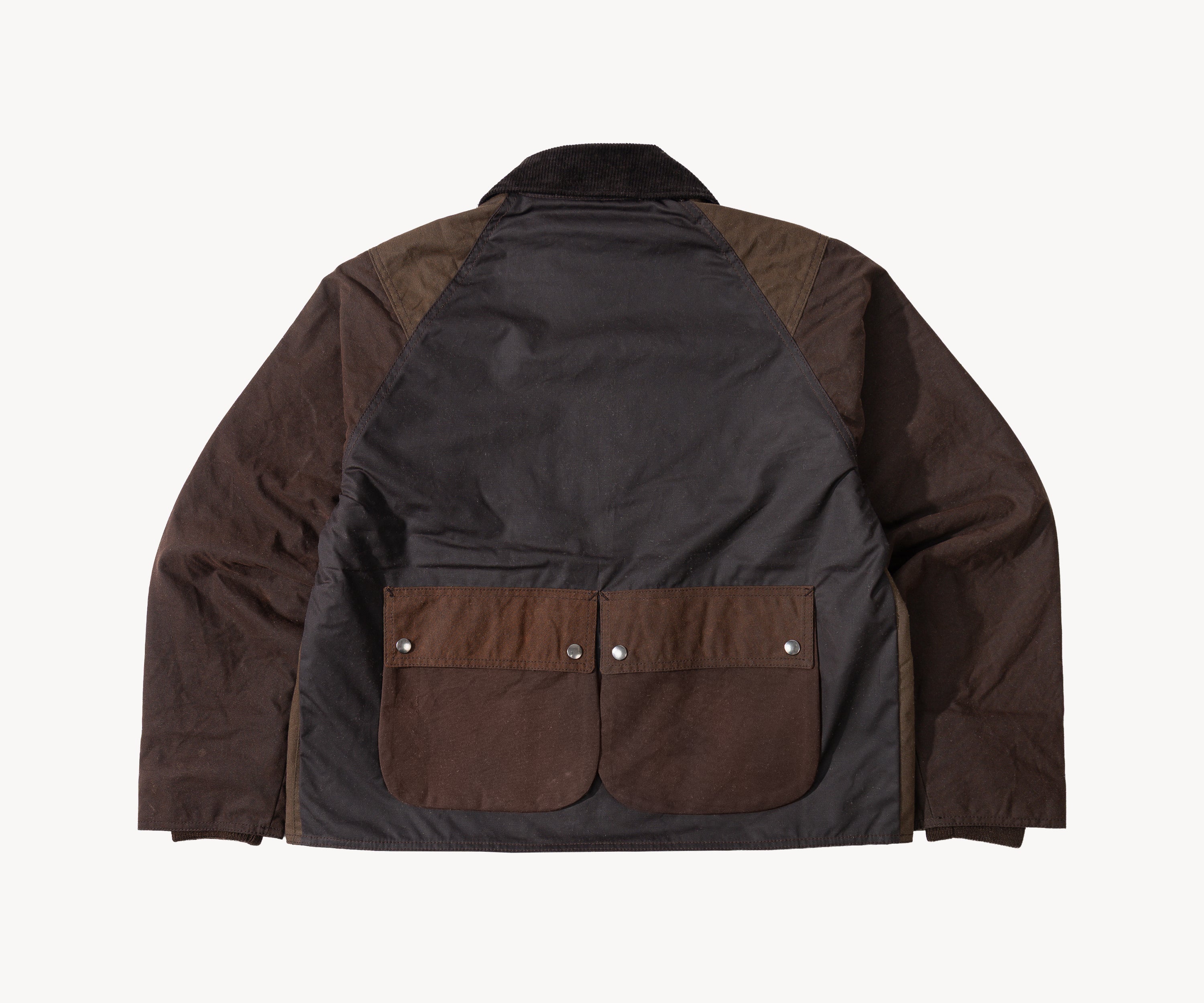 REWORK® KEEPER WAX JACKET - N° 017 Coats & Jackets MEDIUM / BROWN - BRUT Clothing