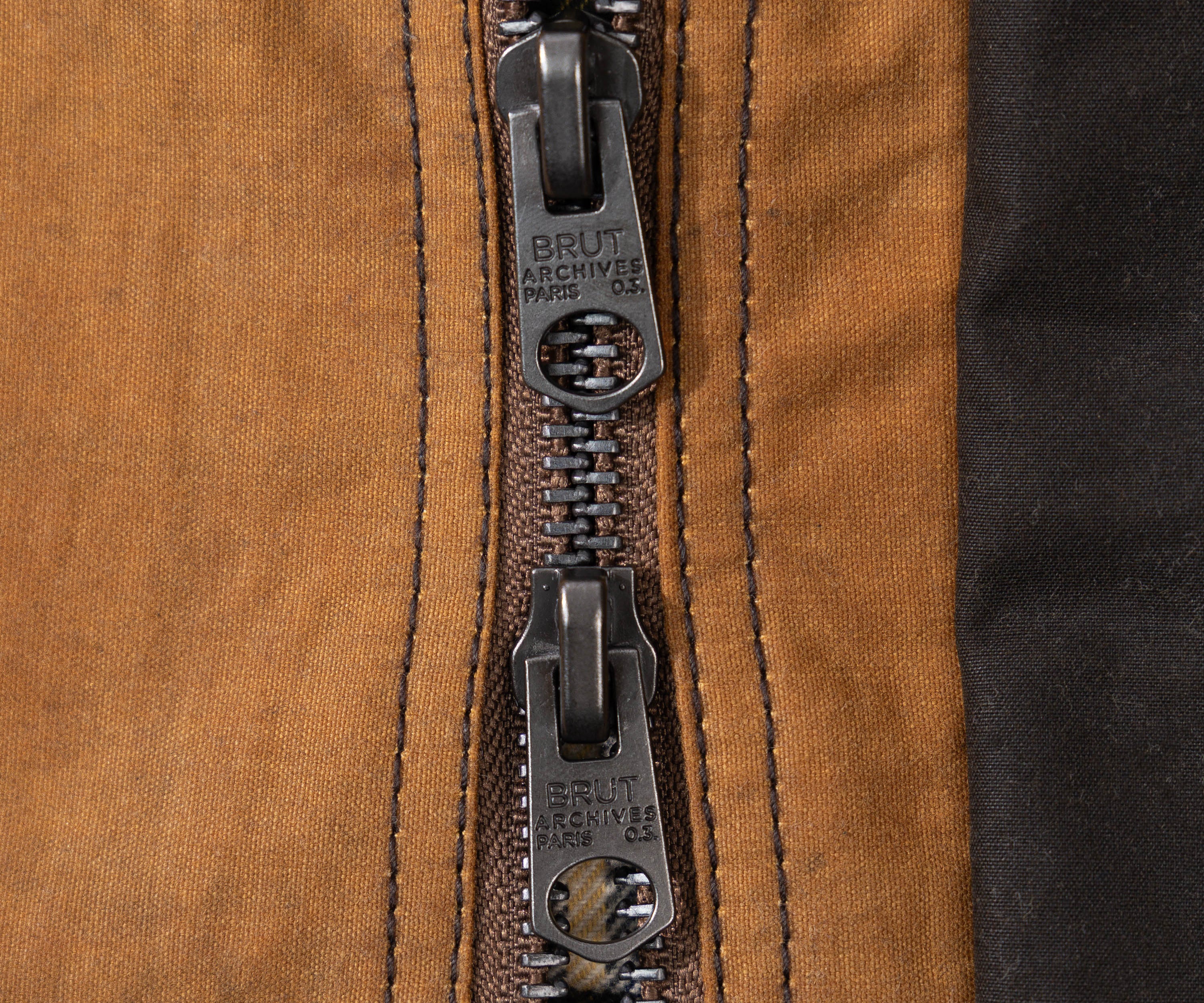 REWORK® KEEPER WAX JACKET - N° 013 Coats & Jackets MEDIUM / BROWN - BRUT Clothing