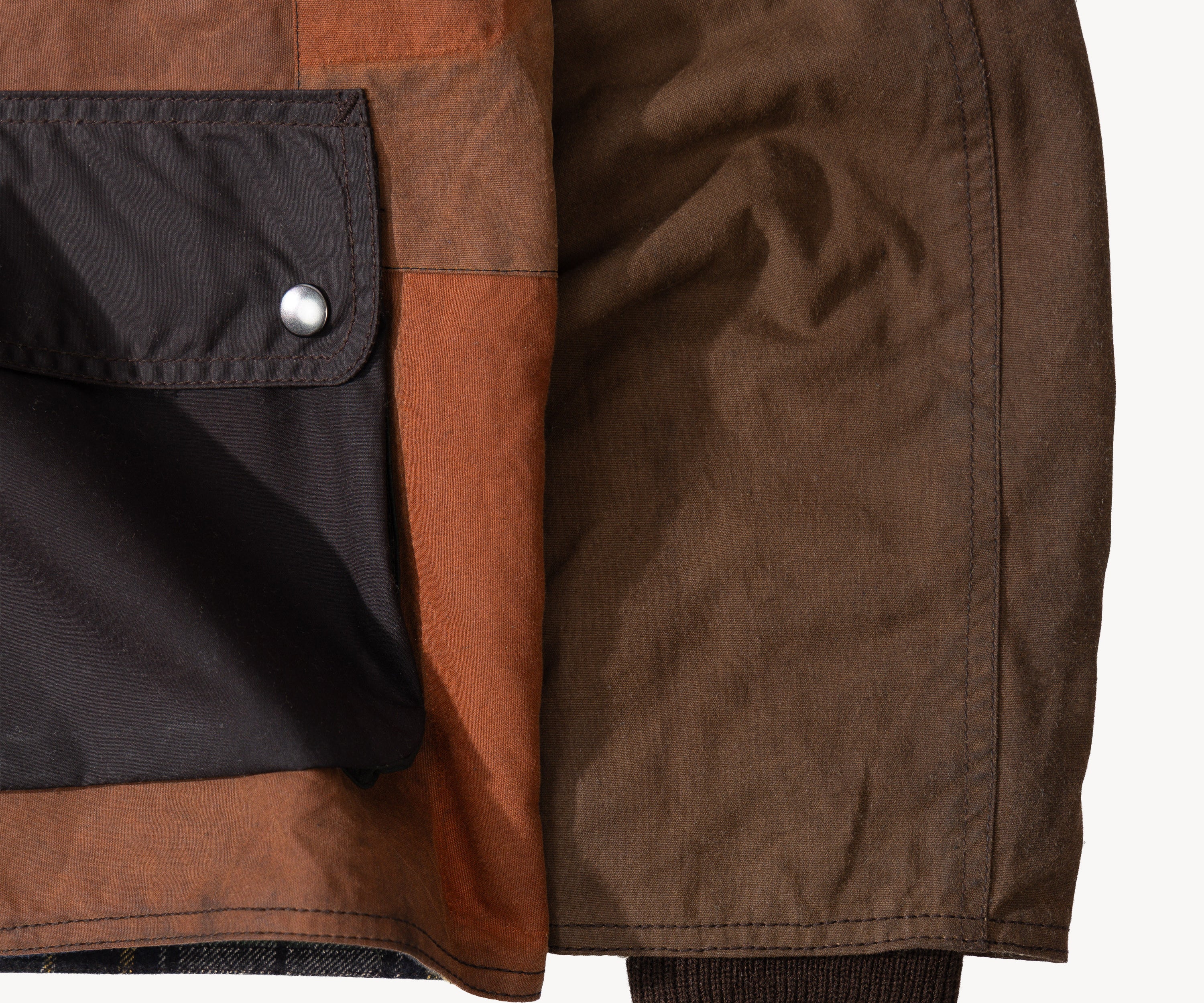 REWORK® KEEPER WAX JACKET - N° 021 Coats & Jackets MEDIUM / BROWN - BRUT Clothing