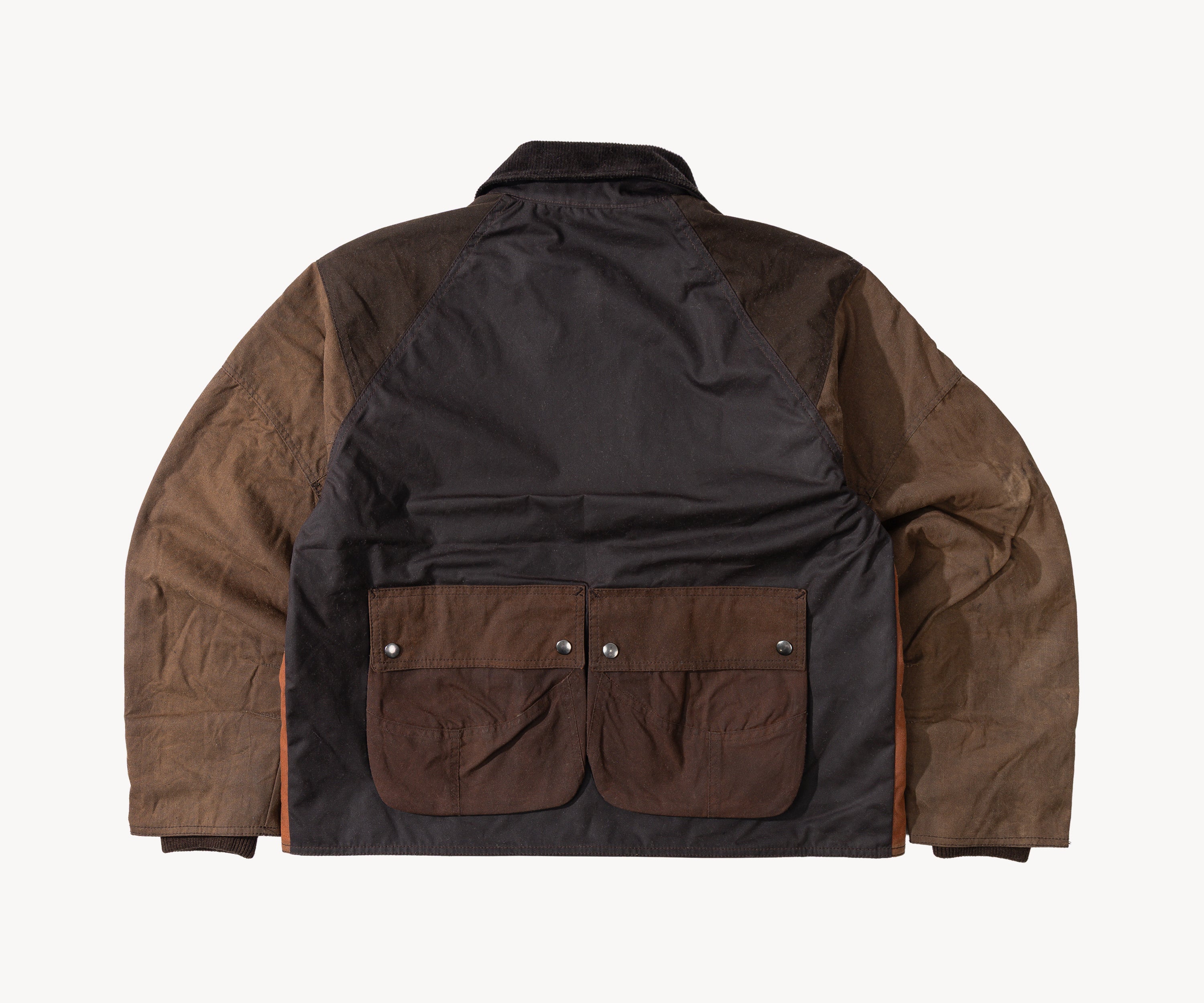 REWORK® KEEPER WAX JACKET - N° 021 Coats & Jackets MEDIUM / BROWN - BRUT Clothing