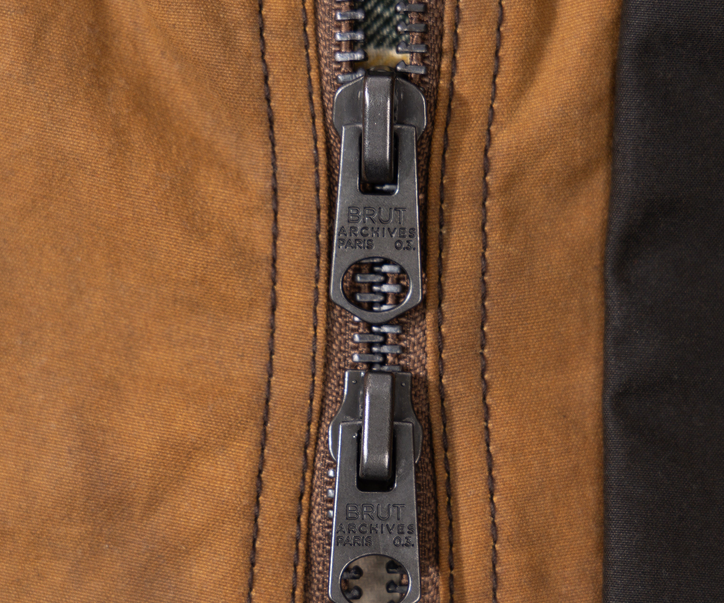 REWORK® KEEPER WAX JACKET - N° 022 Coats & Jackets MEDIUM / BROWN - BRUT Clothing